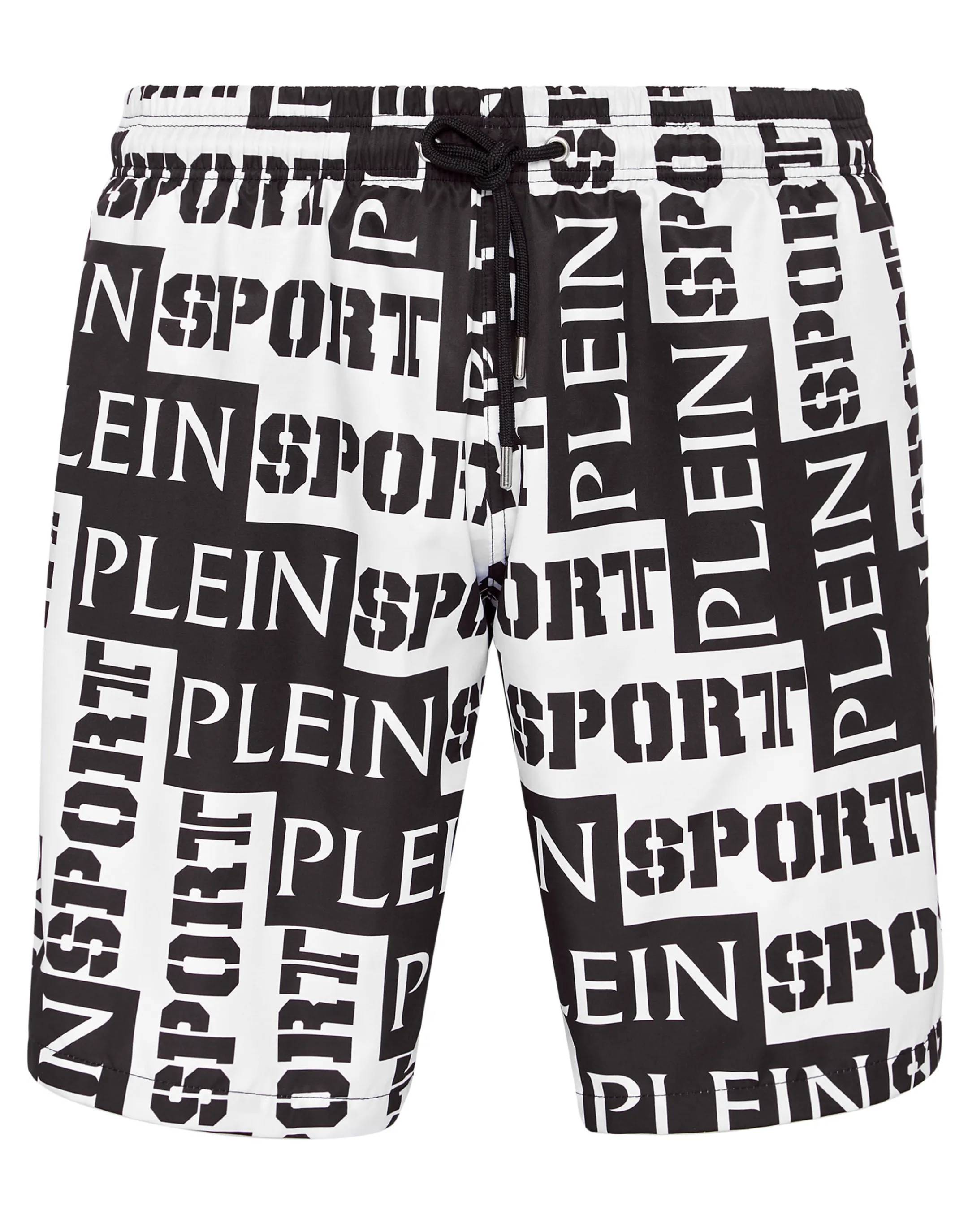 Discount Plein Sport Beachwear Boxer White / Black