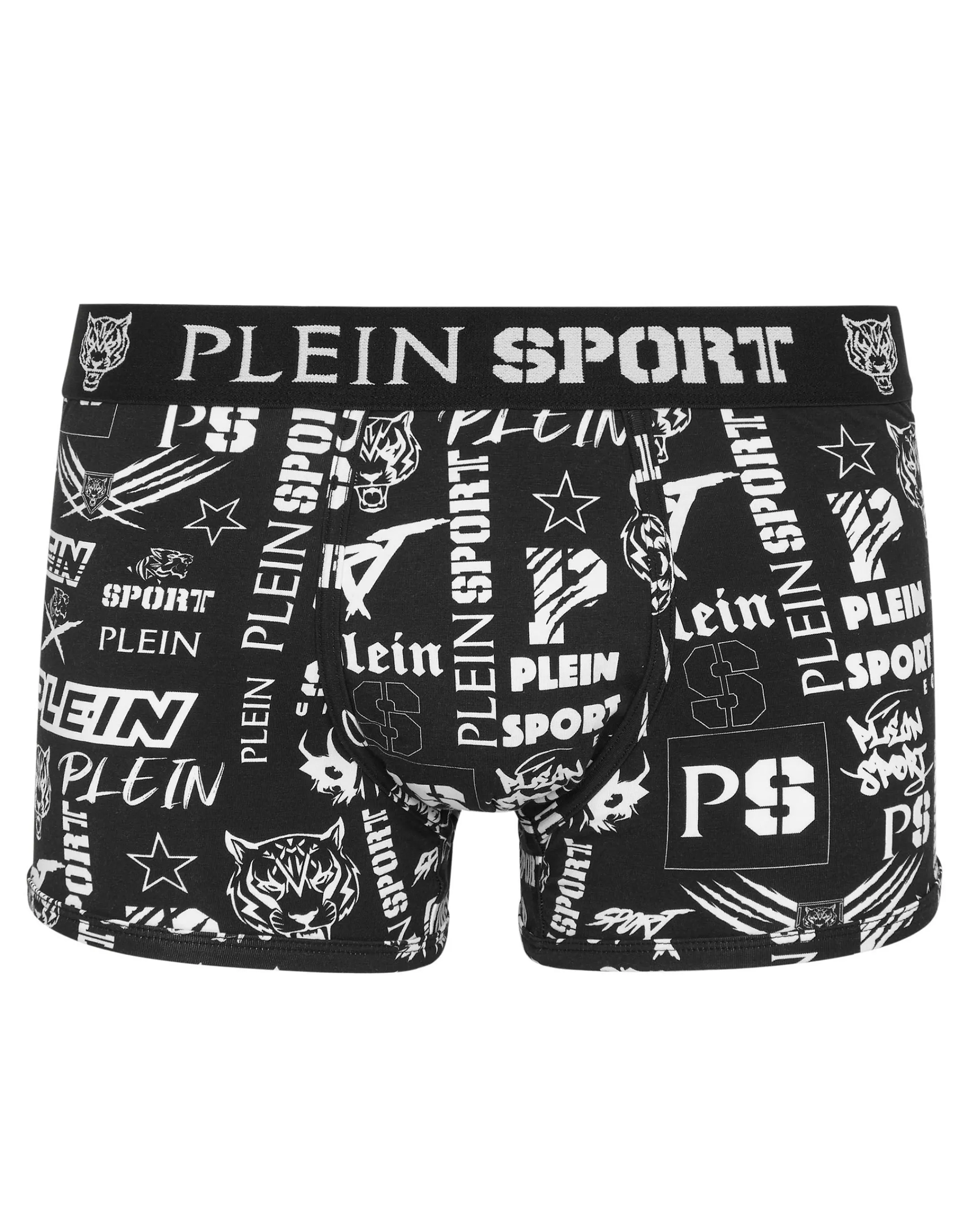 Store Plein Sport Boxer Trunks Black / White