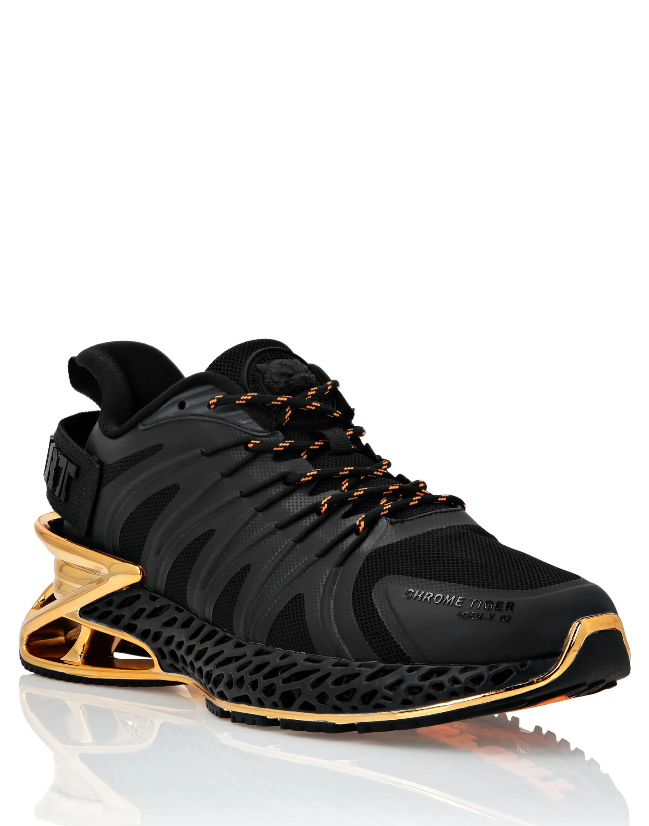 Flash Sale Plein Sport Chrome Tiger Gen.X.-02 Black / Gold