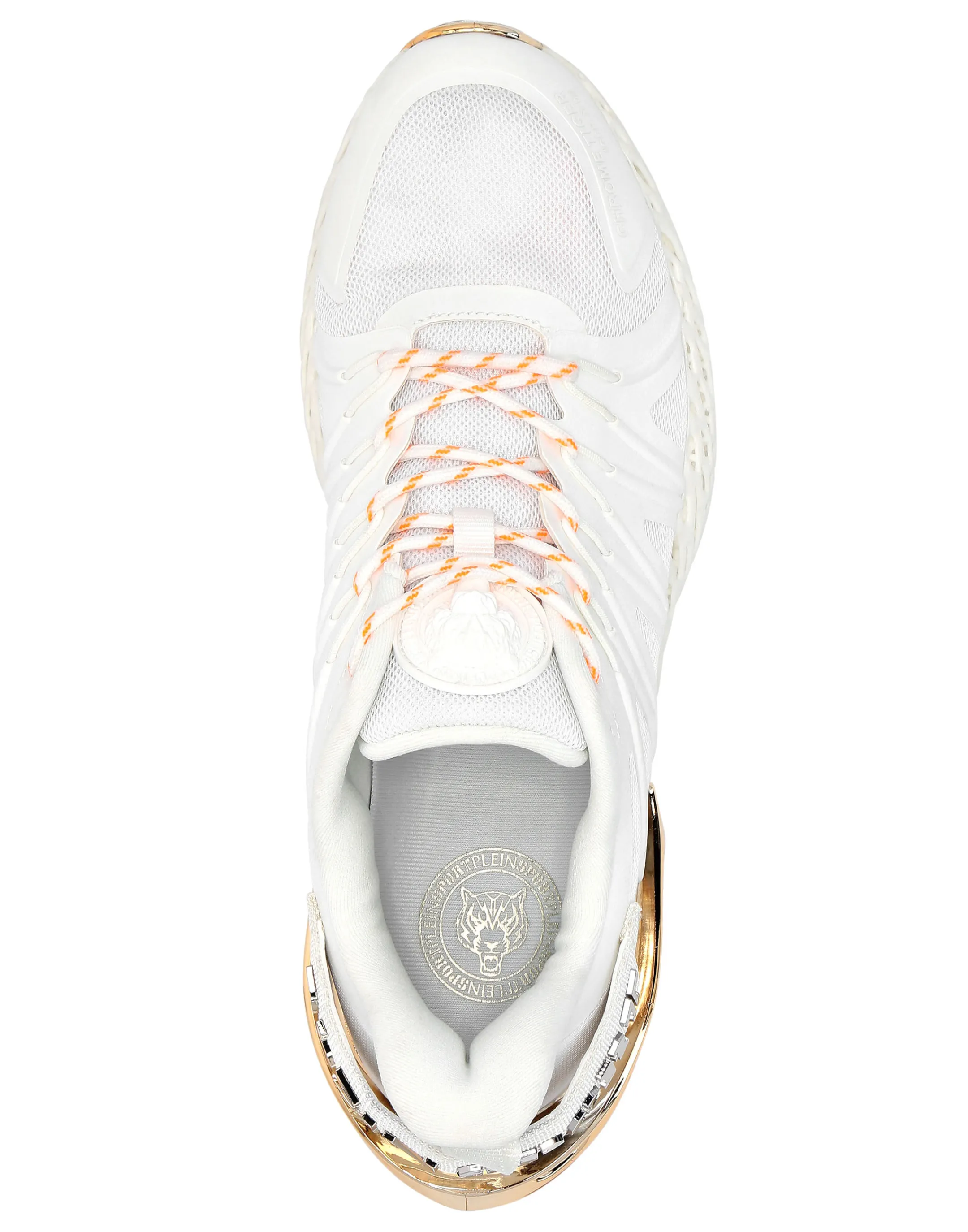 Clearance Plein Sport Chrome Tiger Gen.X.-02 White