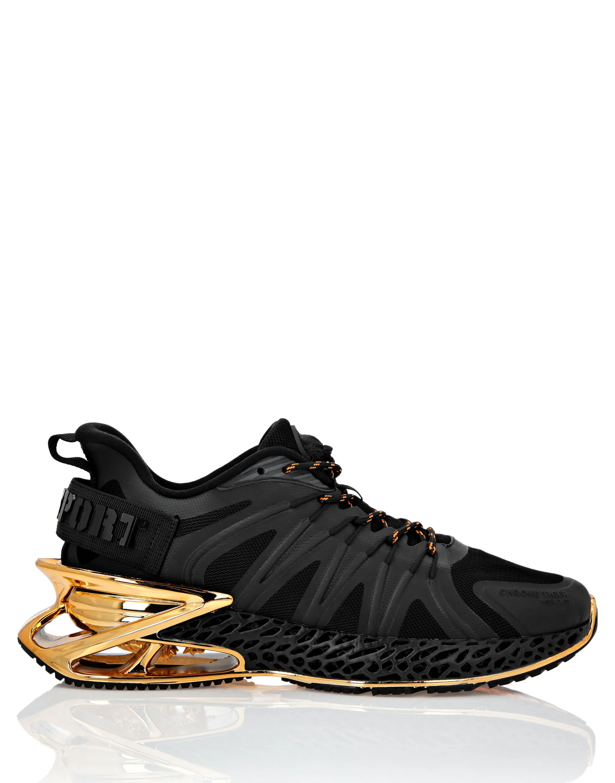 Flash Sale Plein Sport Chrome Tiger Gen.X.-02 Black / Gold