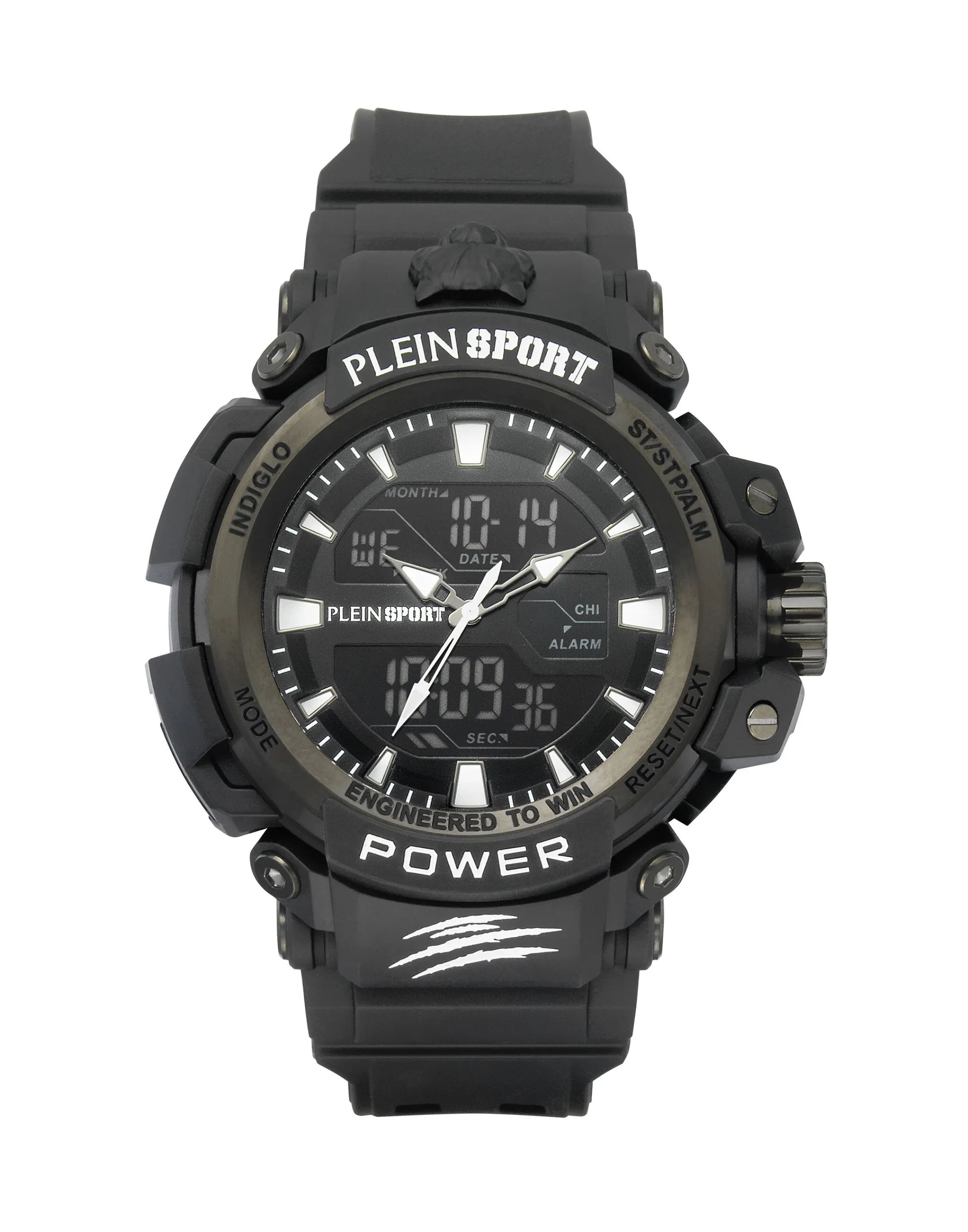 Fashion Plein Sport Combat Power Watch Black