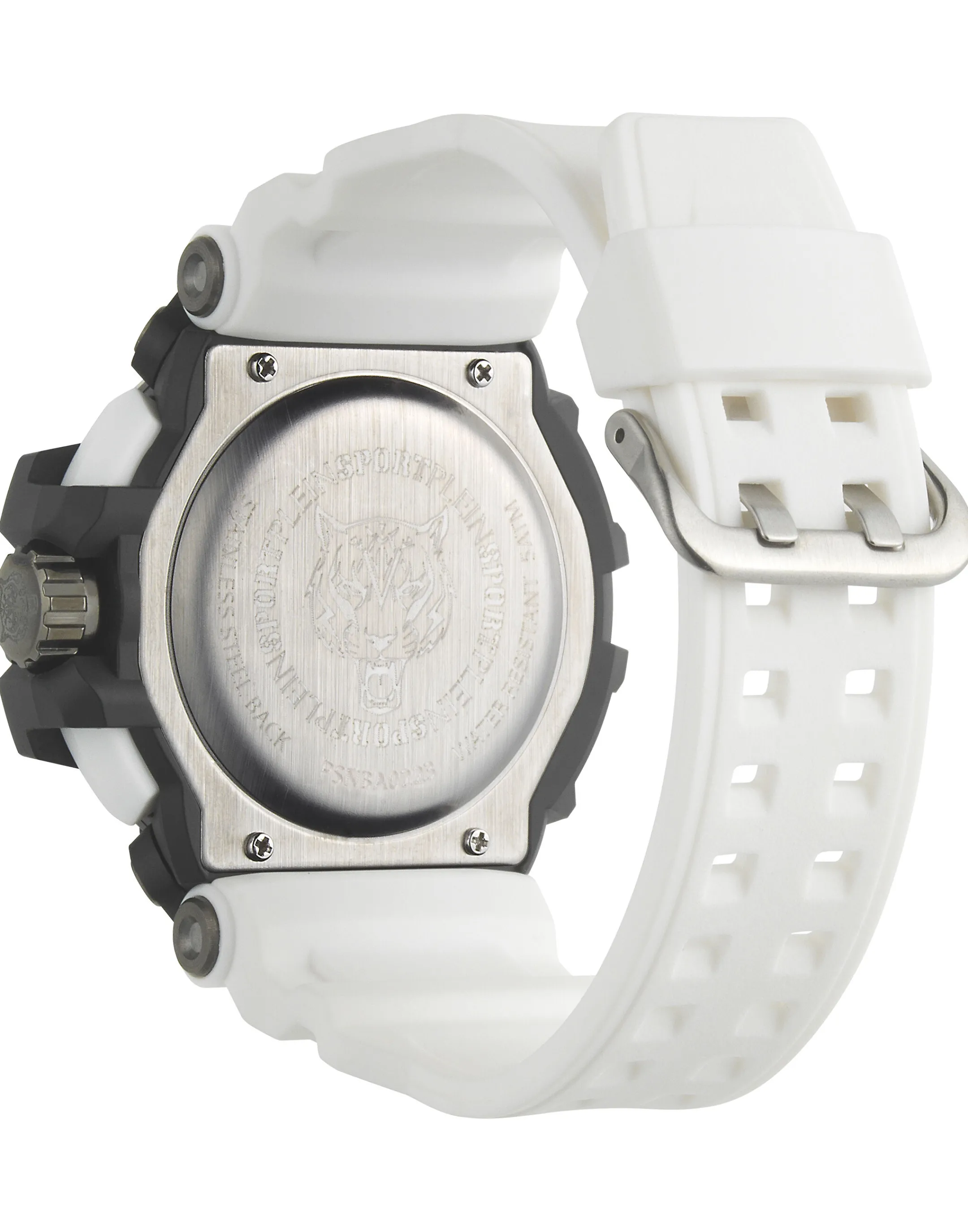 Cheap Plein Sport Combat Power Watch White / Black