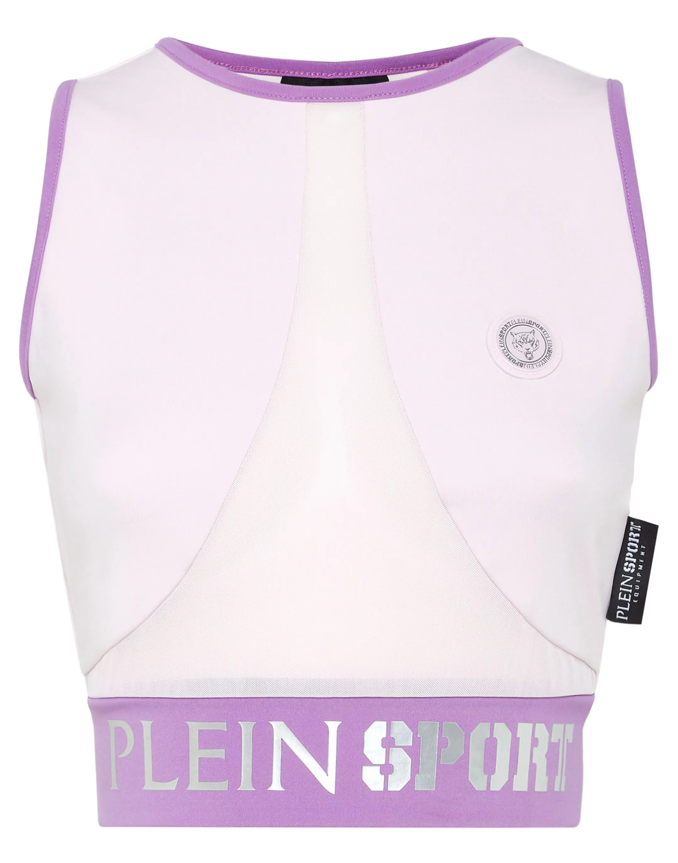 Store Plein Sport Crop Top Lilac