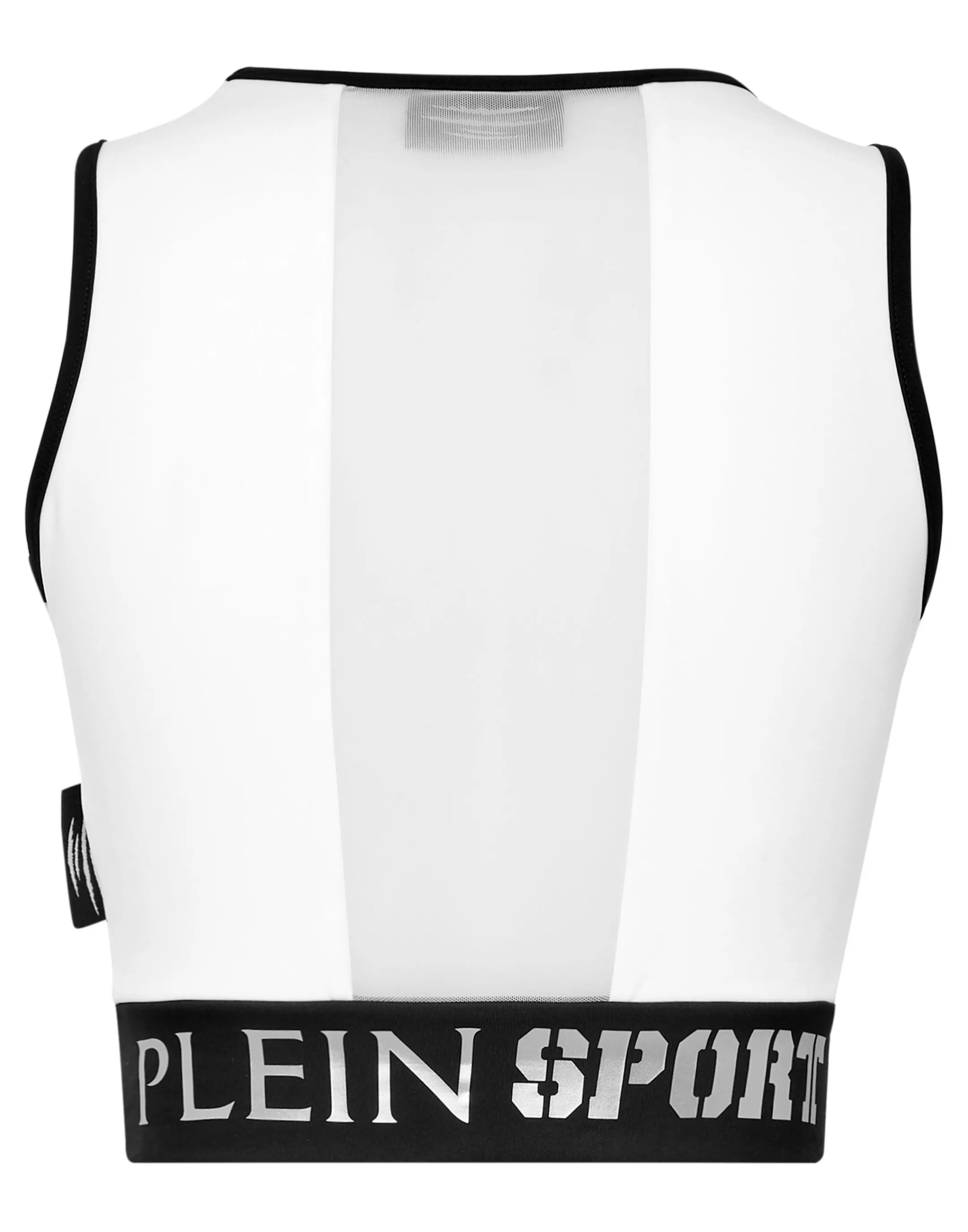 New Plein Sport Crop Top White