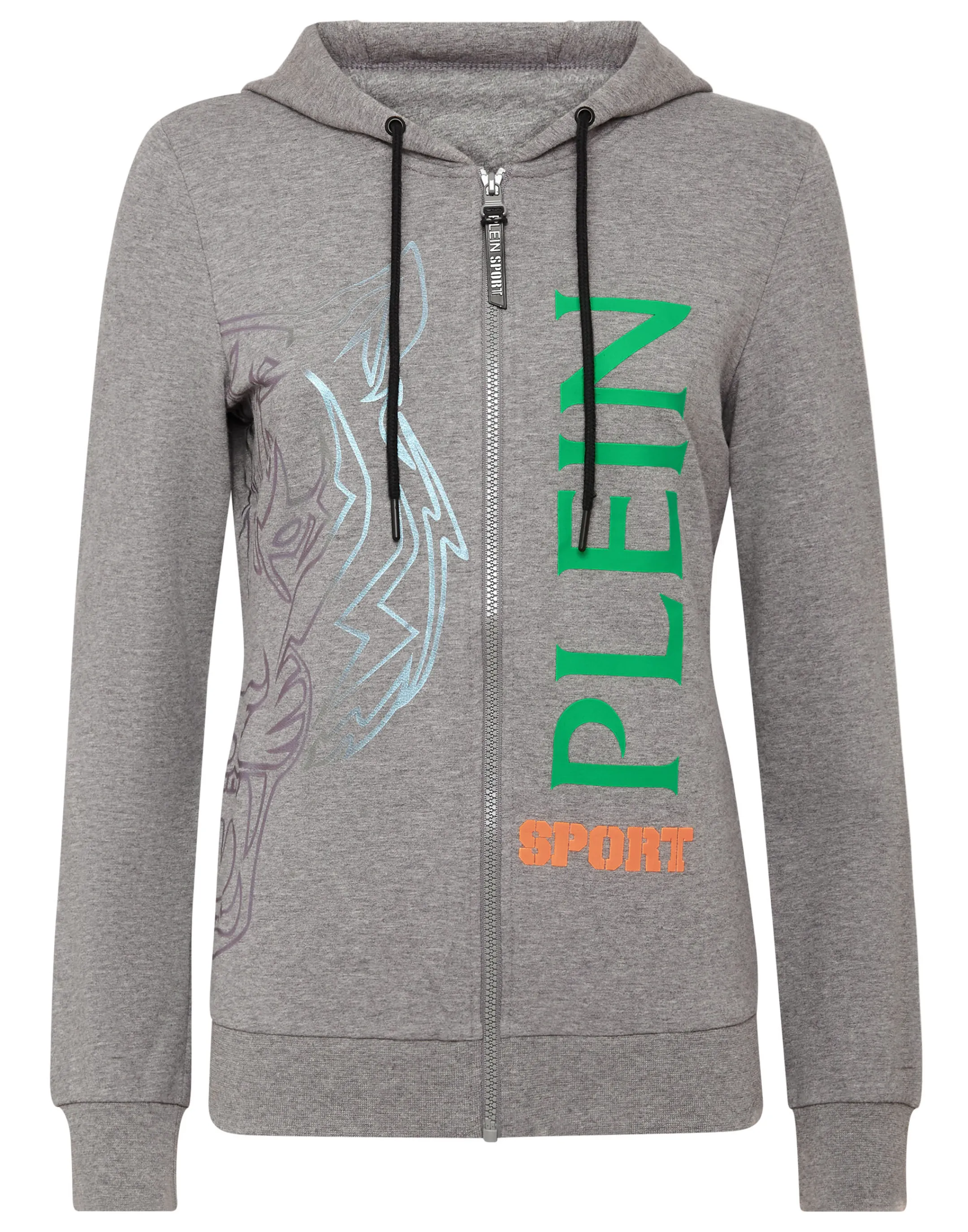 Store Plein Sport Hoodie Sweatjacket Grey