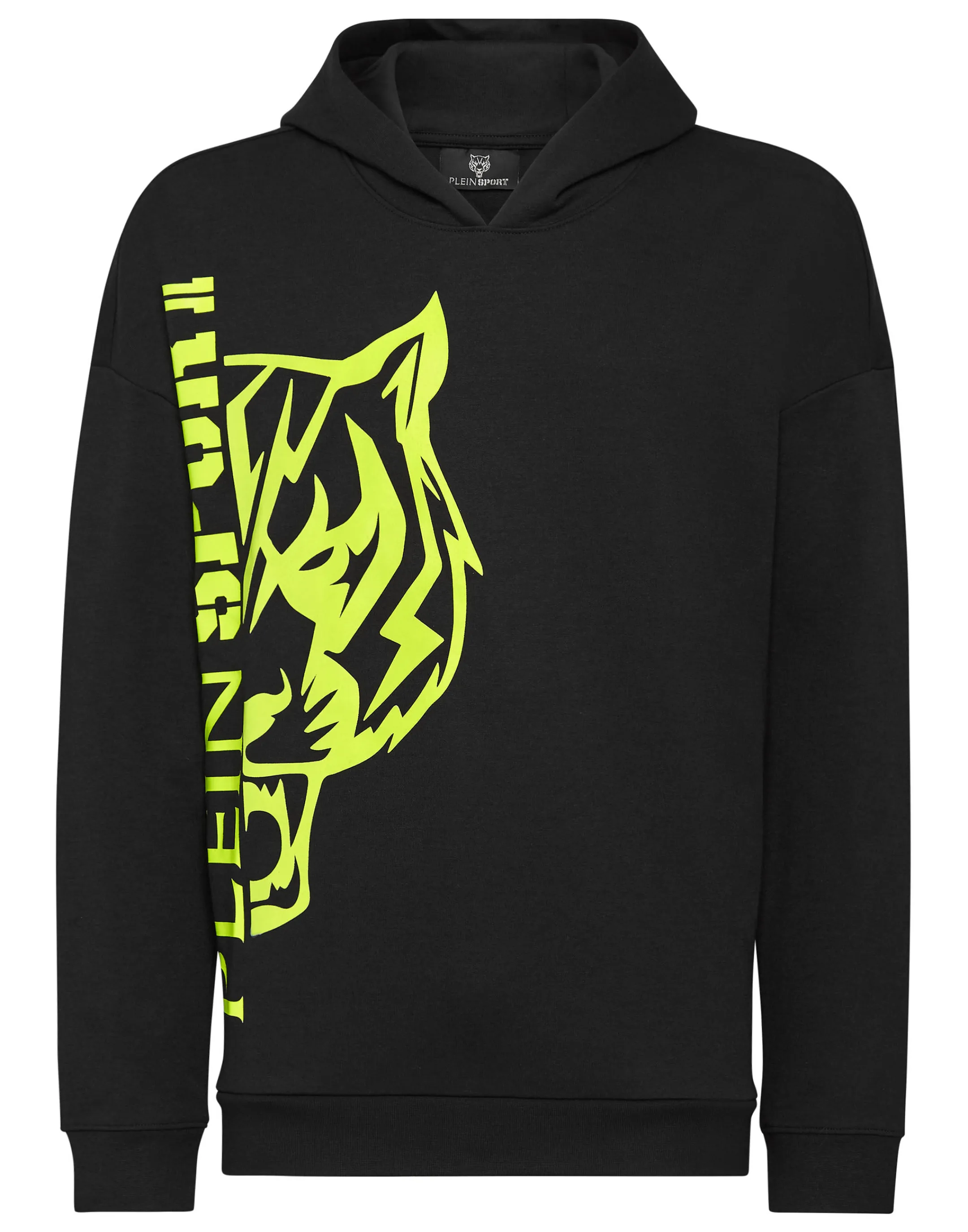 Hot Plein Sport Hoodie Sweatshirt Black / Yellow