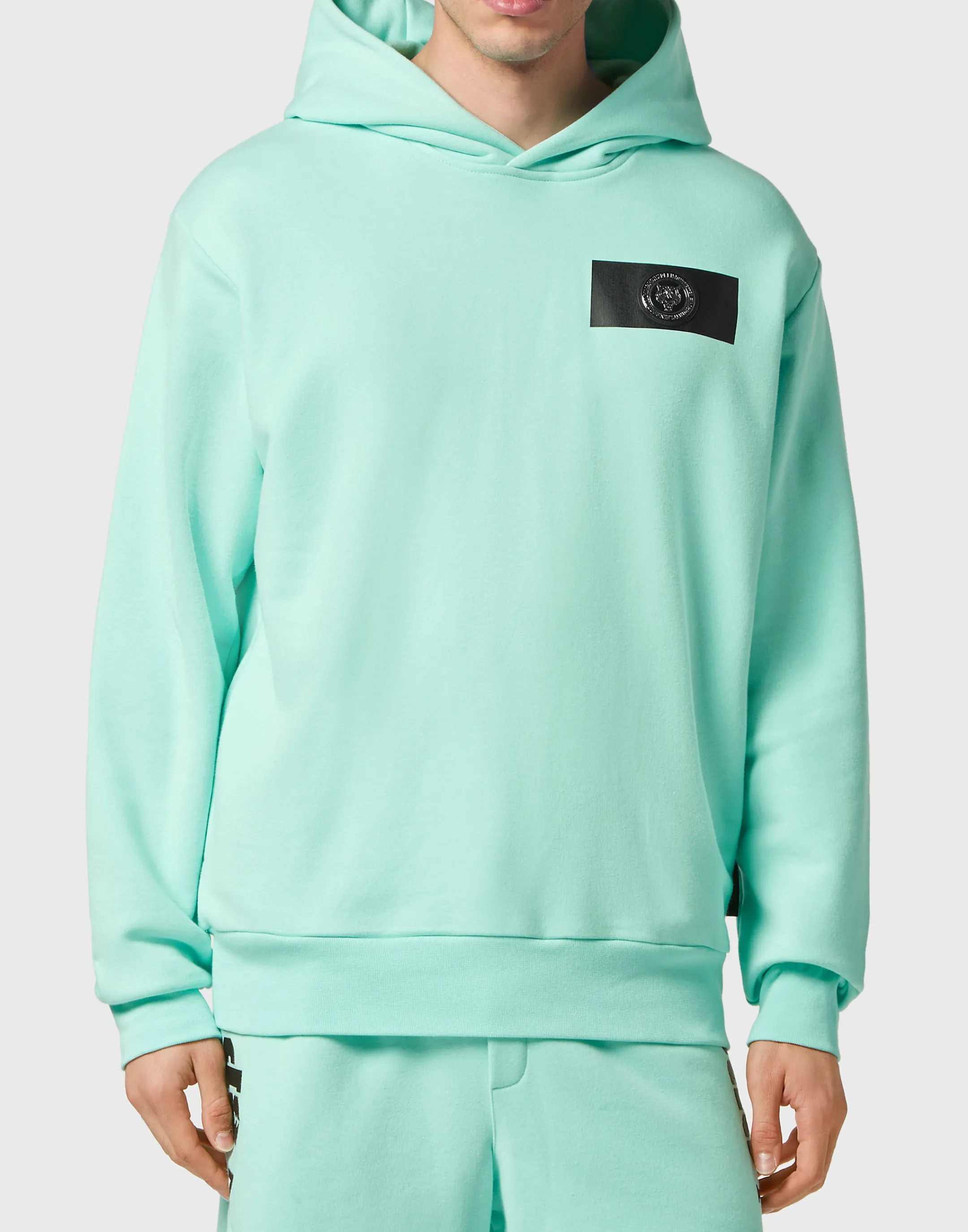 Online Plein Sport Hoodie Sweatshirt Mint Green