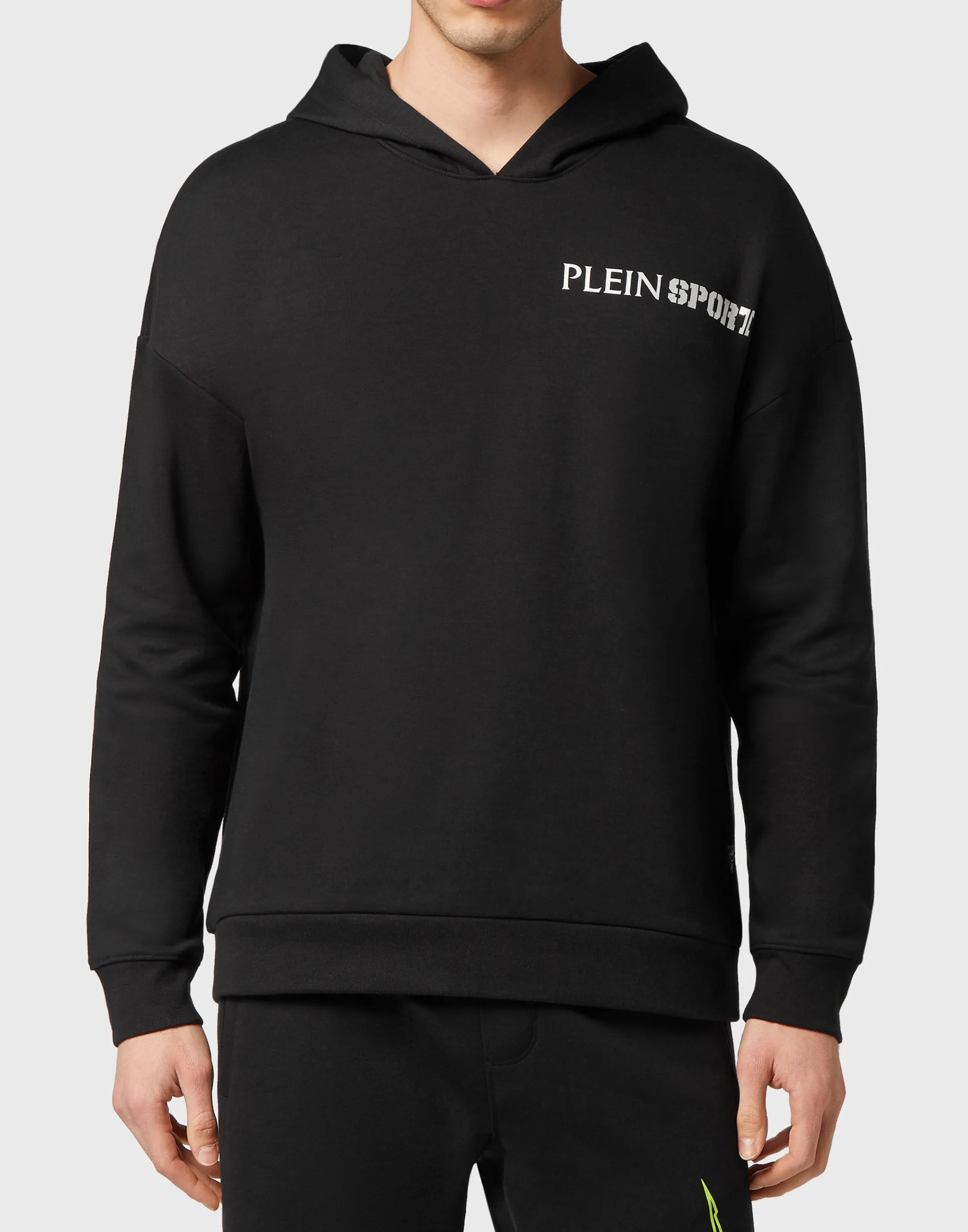 Fashion Plein Sport Hoodie Sweatshirt Black / Yellow