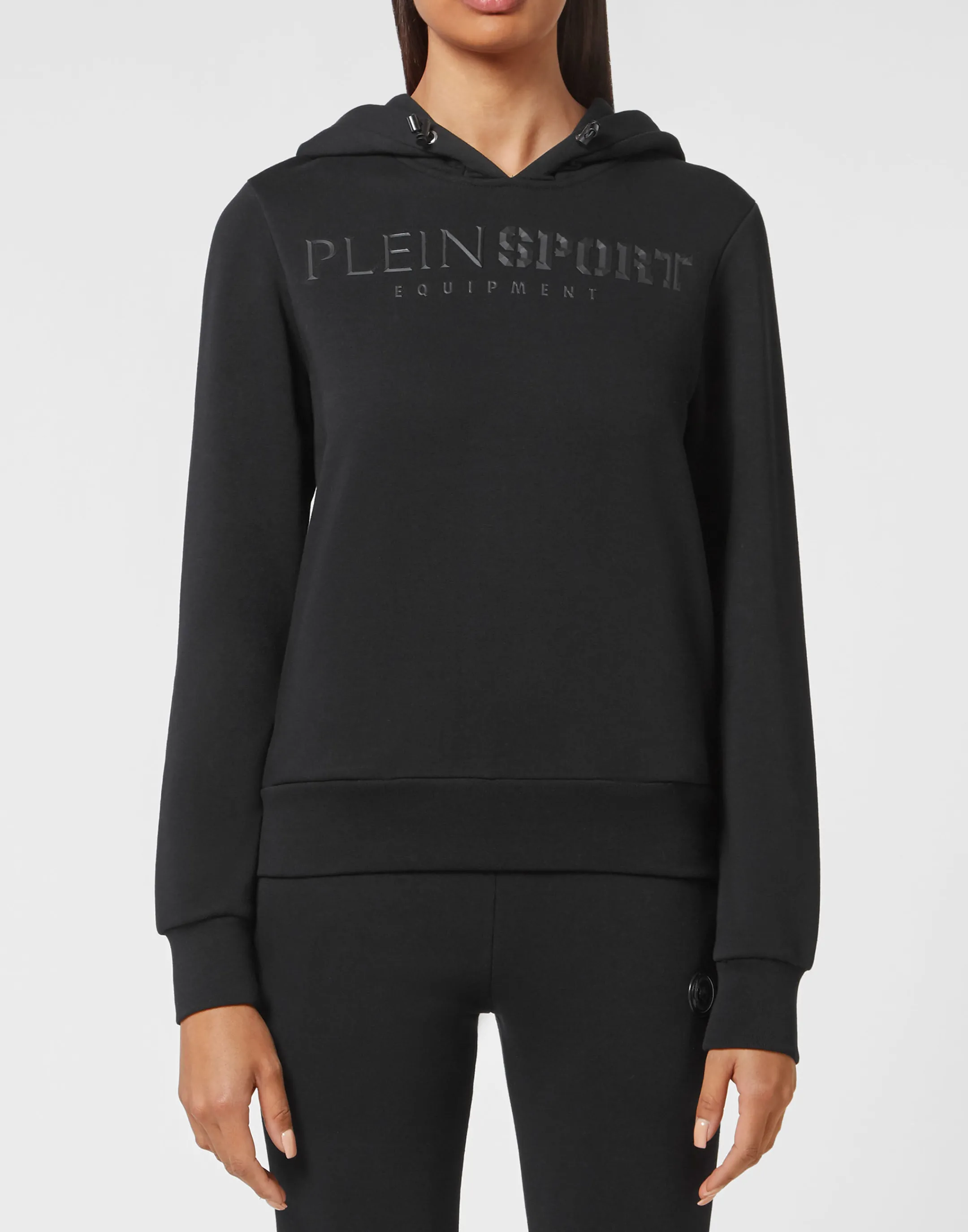 Cheap Plein Sport Hoodie Sweatshirt Statement Black