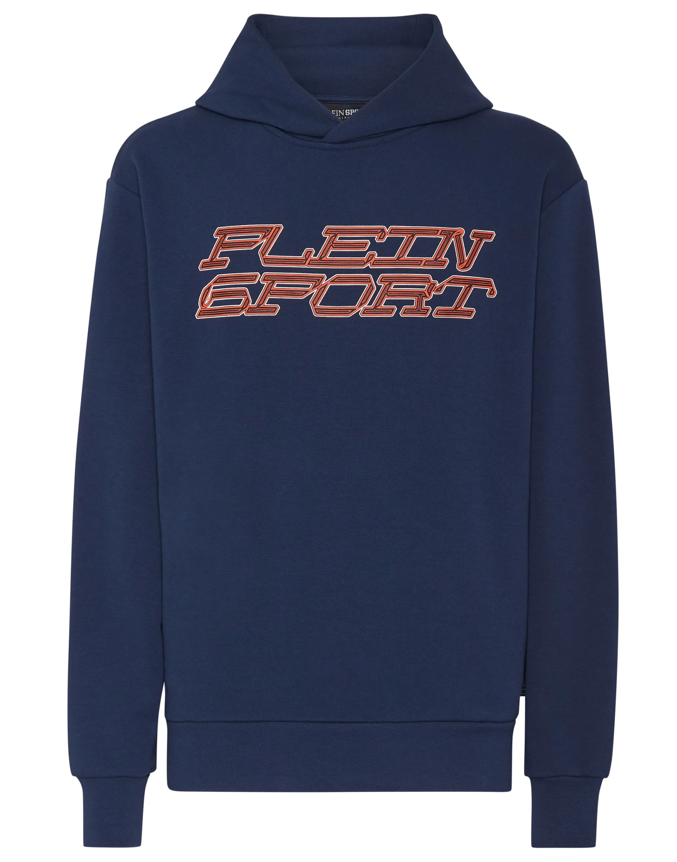 Outlet Plein Sport Hoodie Sweatshirt Tiger Dark Blue