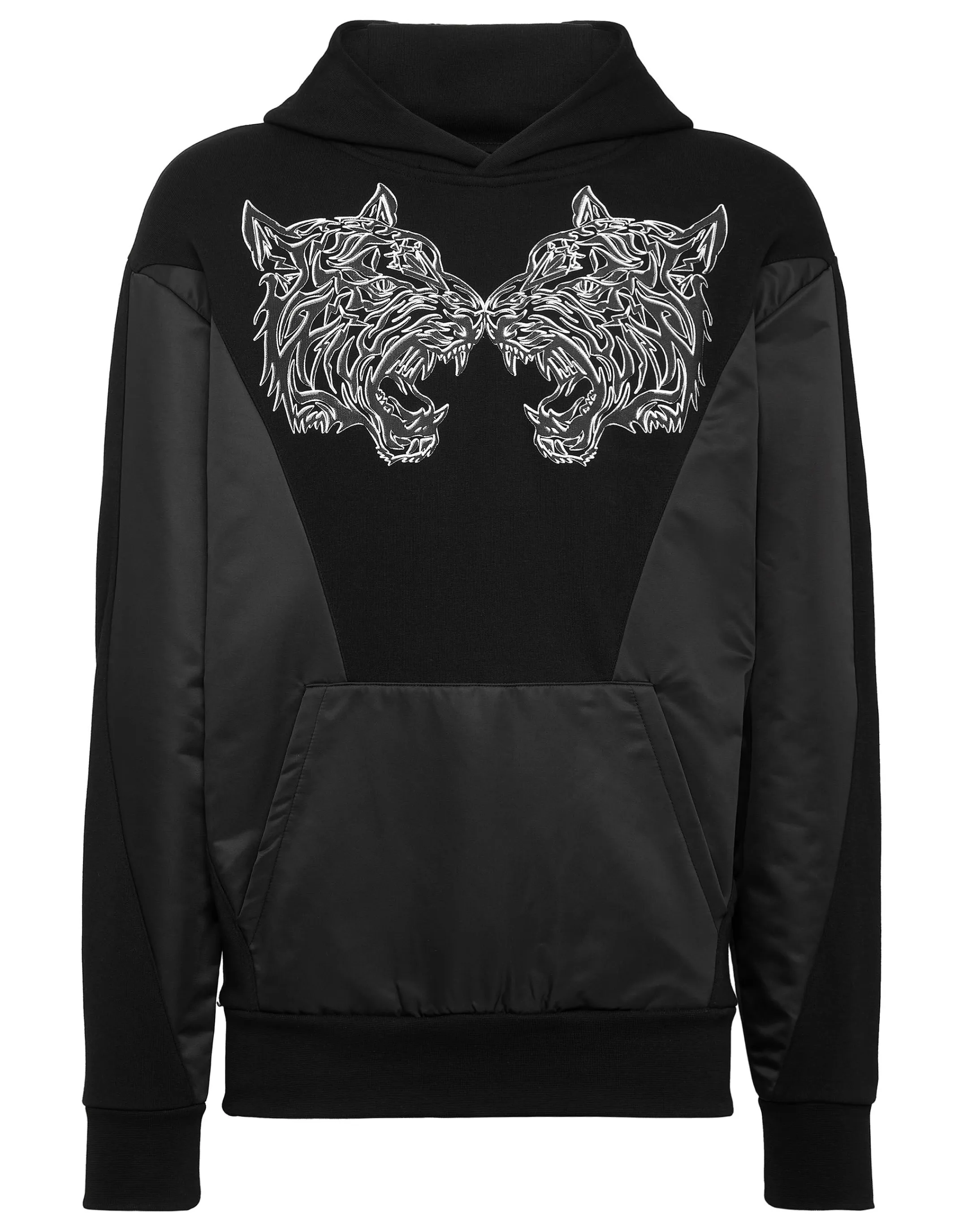 Cheap Plein Sport Hoodie Sweatshirt Tiger Black / Black