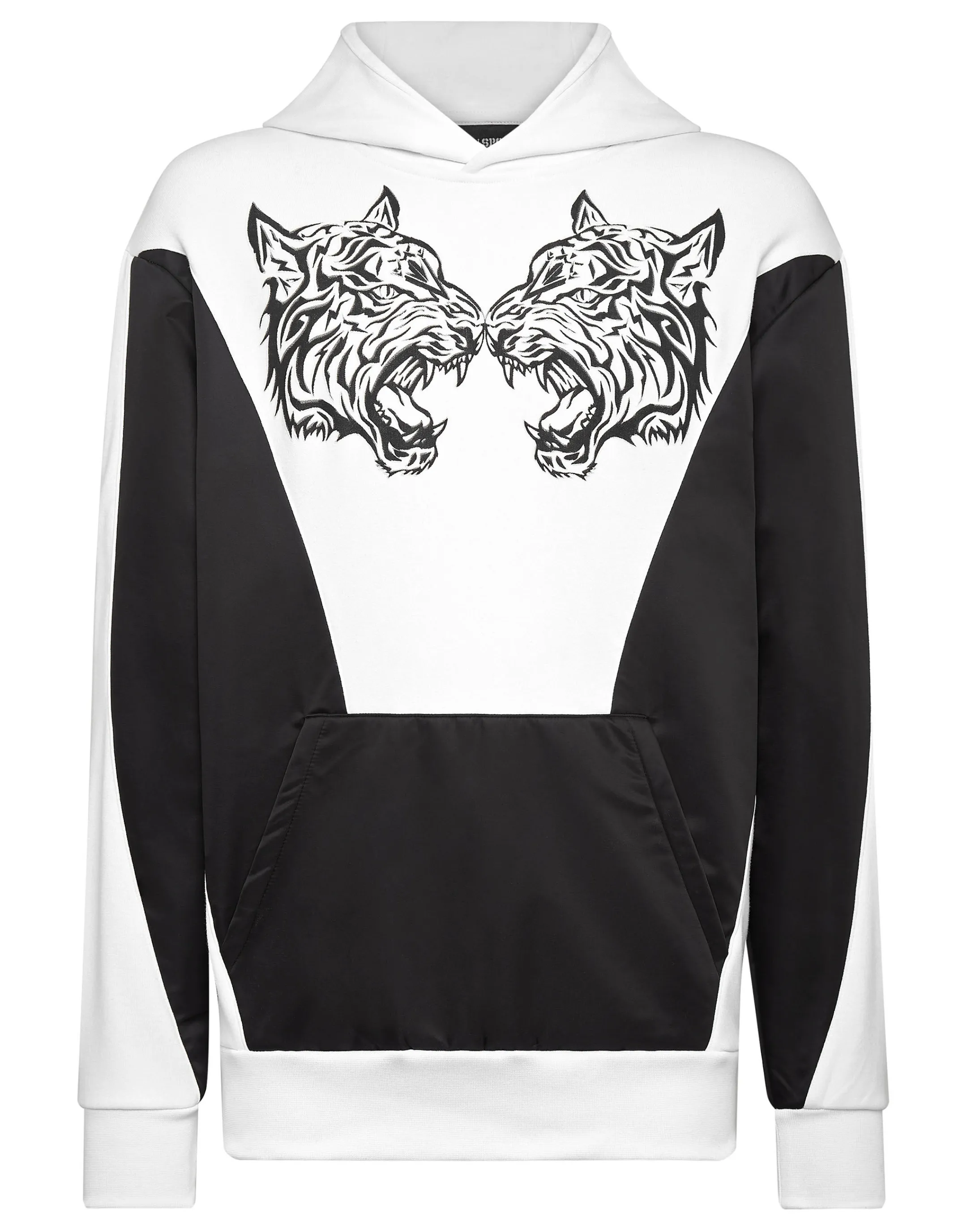 Fashion Plein Sport Hoodie Sweatshirt Tiger White