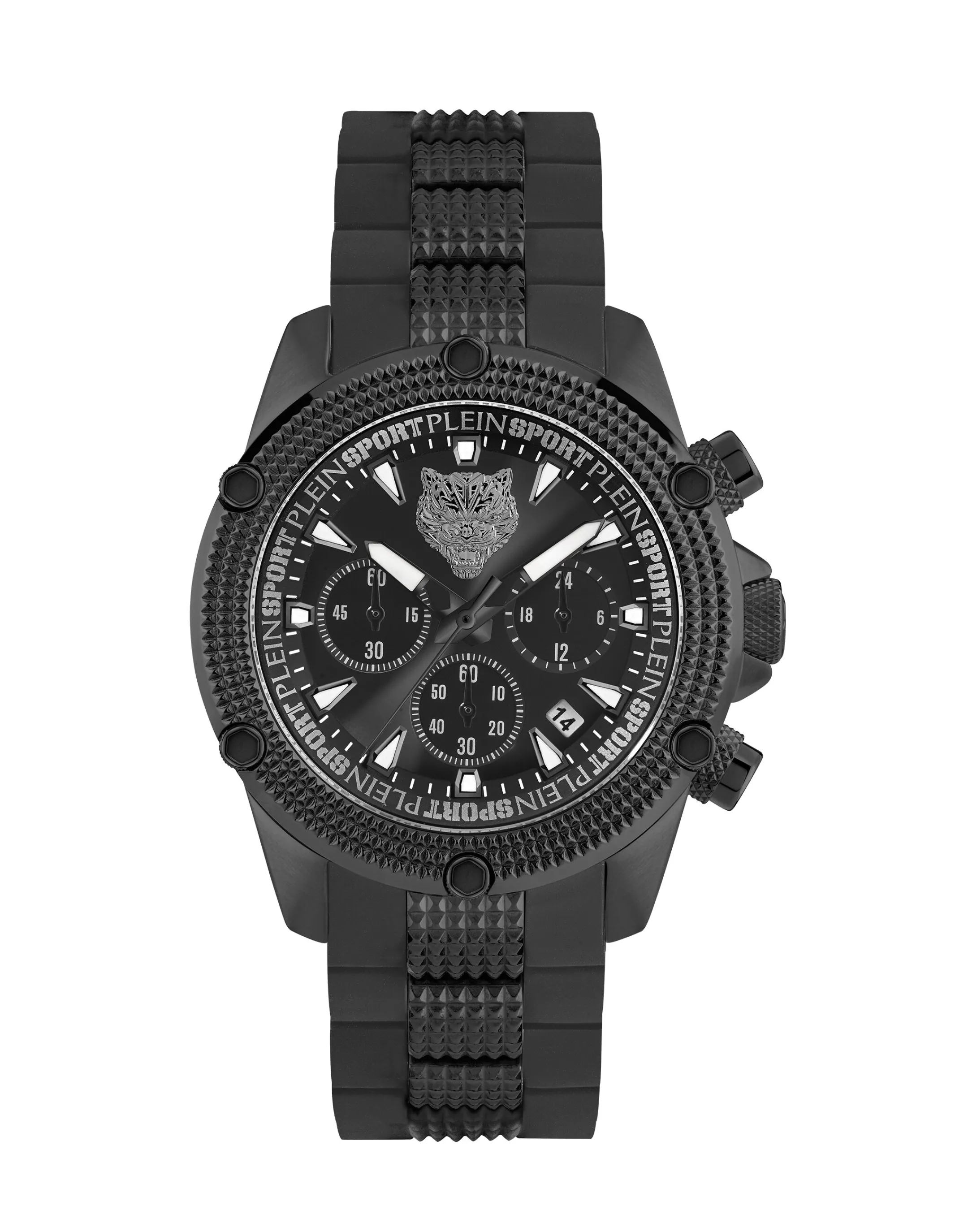 Cheap Plein Sport Hurricane Chrono Watch Black