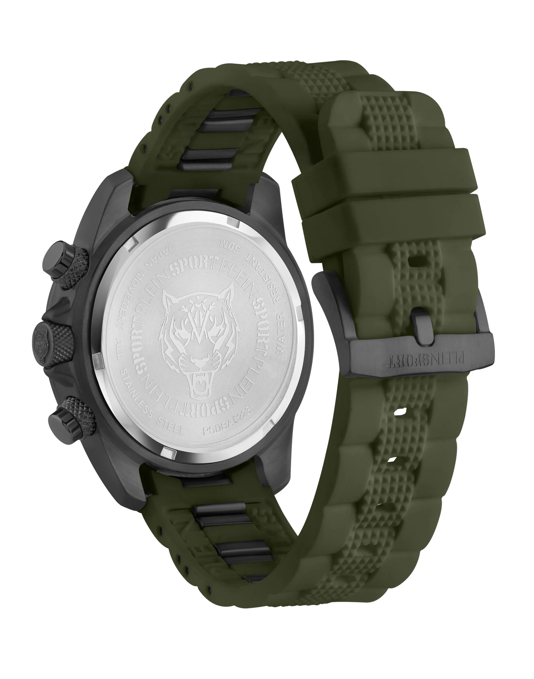 Online Plein Sport Hurricane Chrono Watch Black / Green