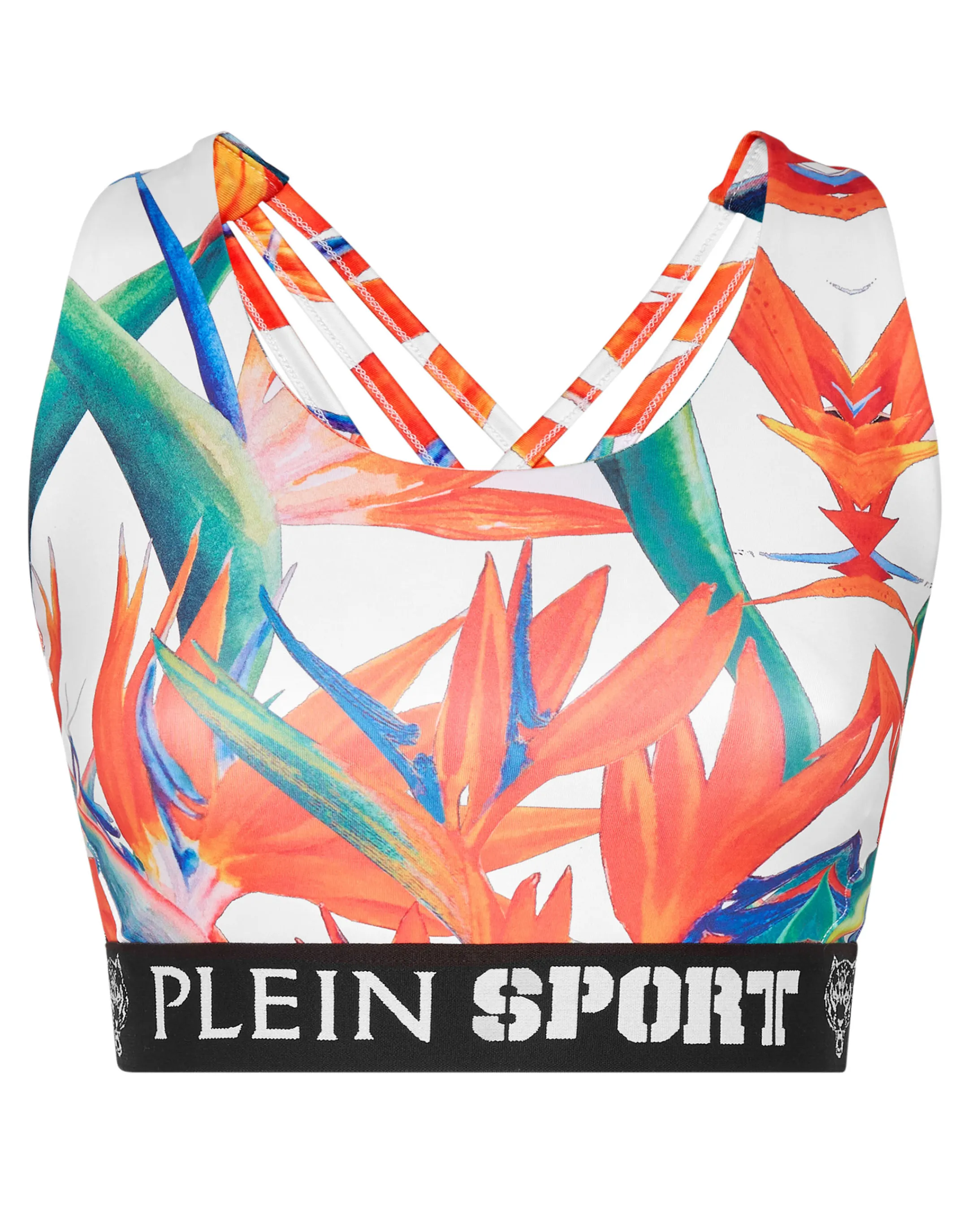 Flash Sale Plein Sport Jogging Bra White / Multicolored