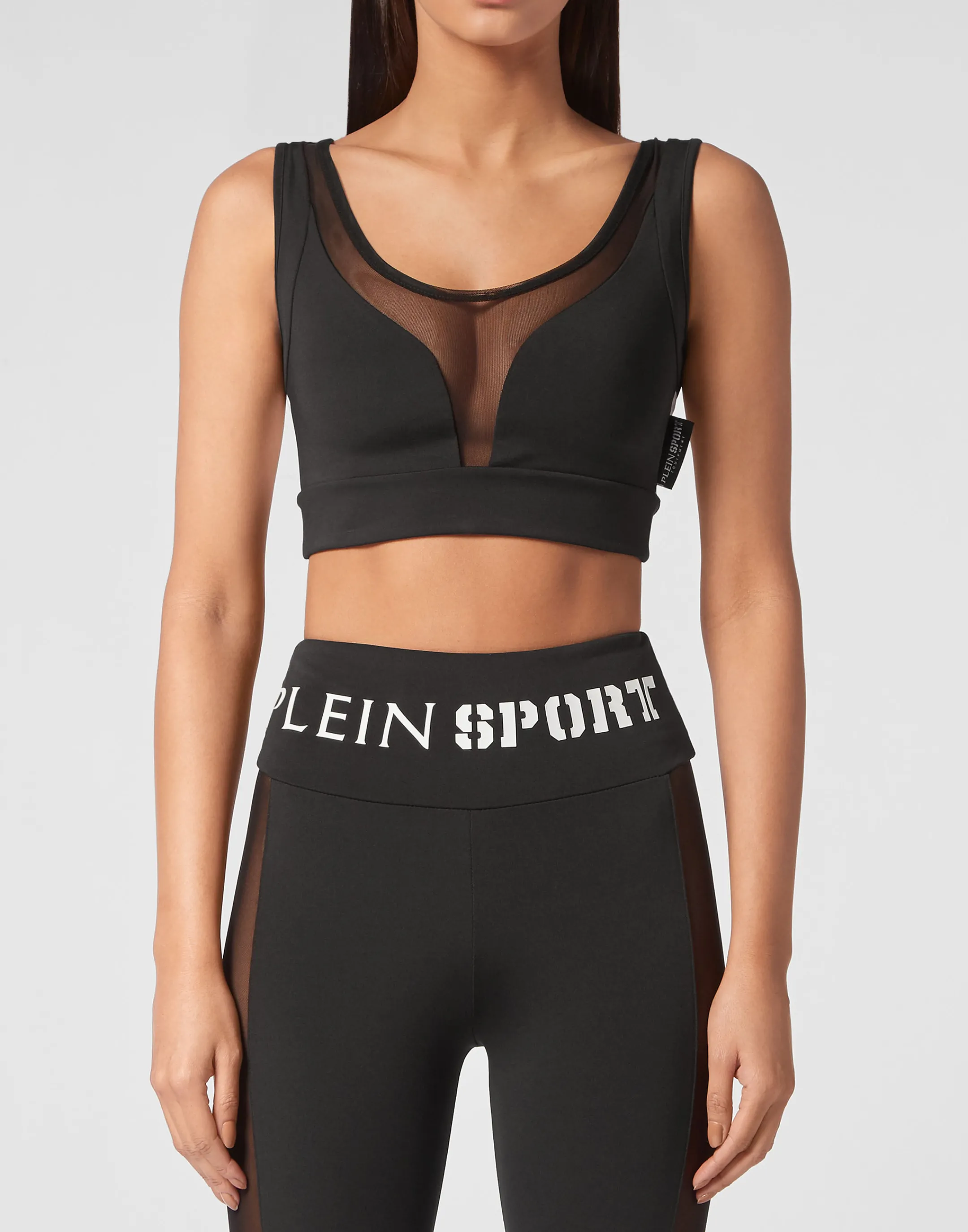 Store Plein Sport Jogging Bra Black