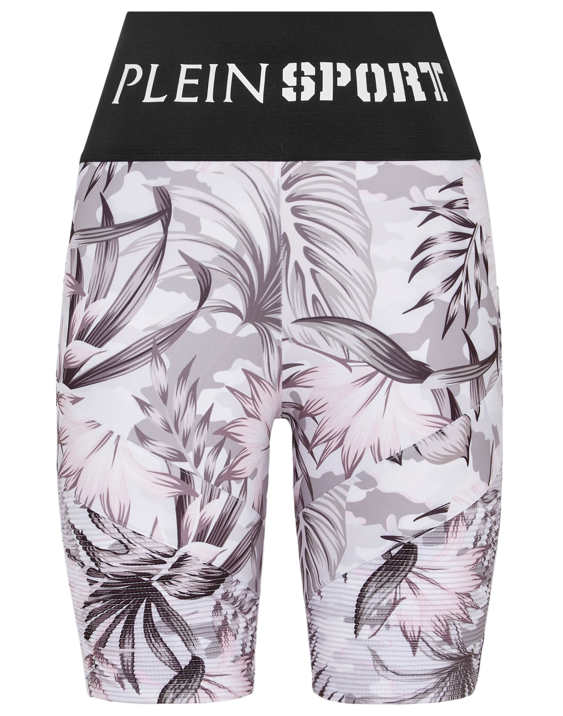 Shop Plein Sport Jogging Cyclist Leggings Multicolor