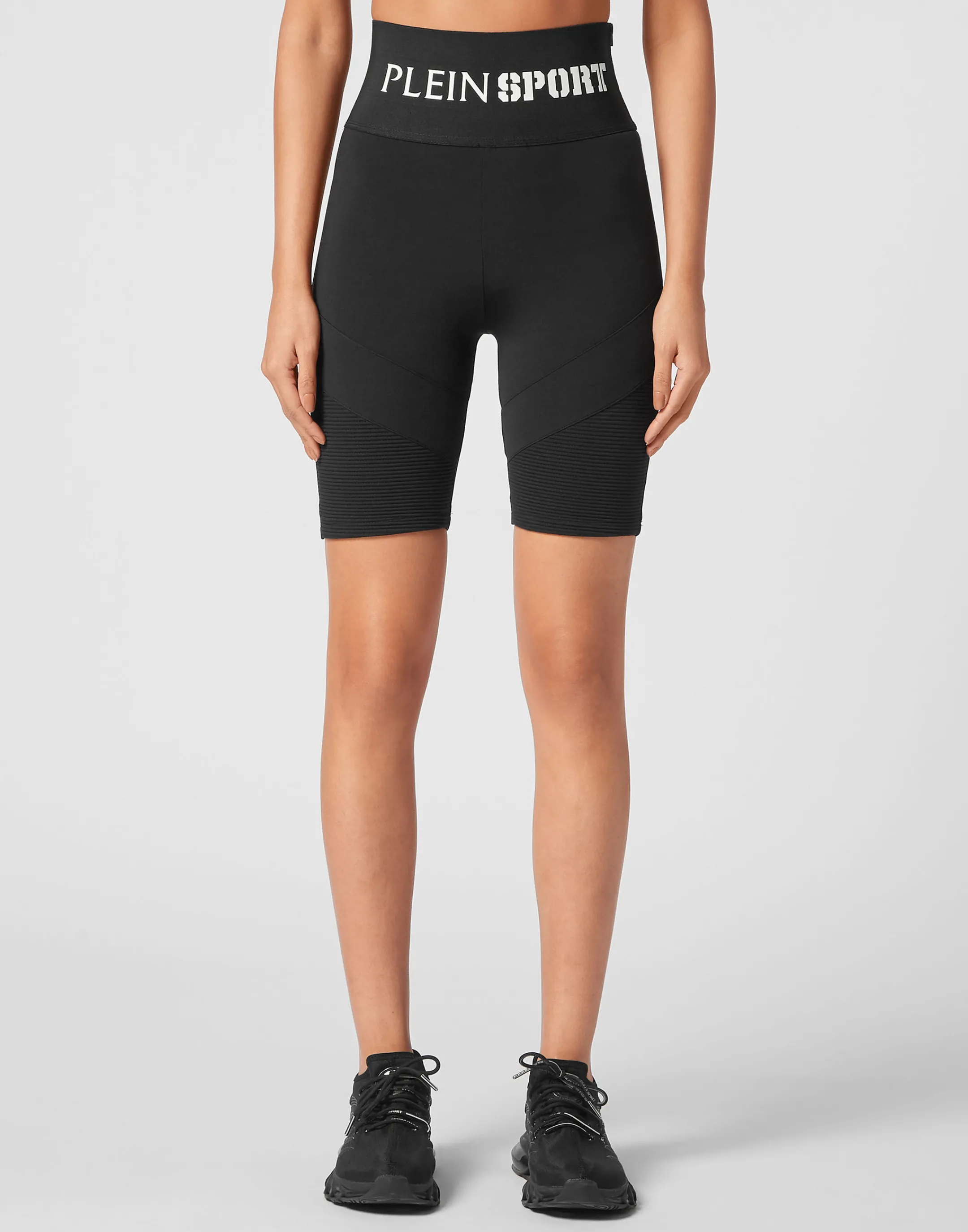 Clearance Plein Sport Jogging Cyclist Leggings Black