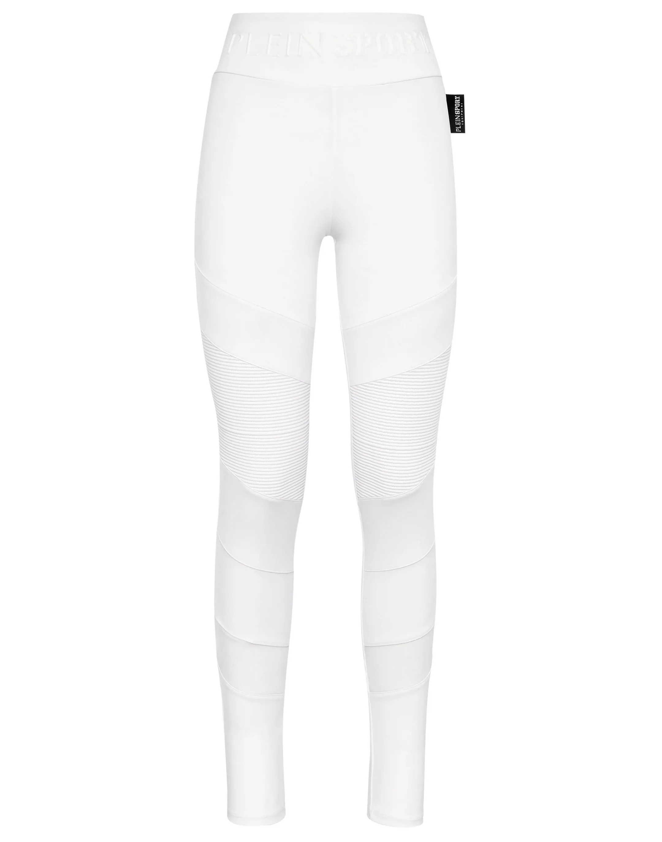 Shop Plein Sport Jogging Leggings White