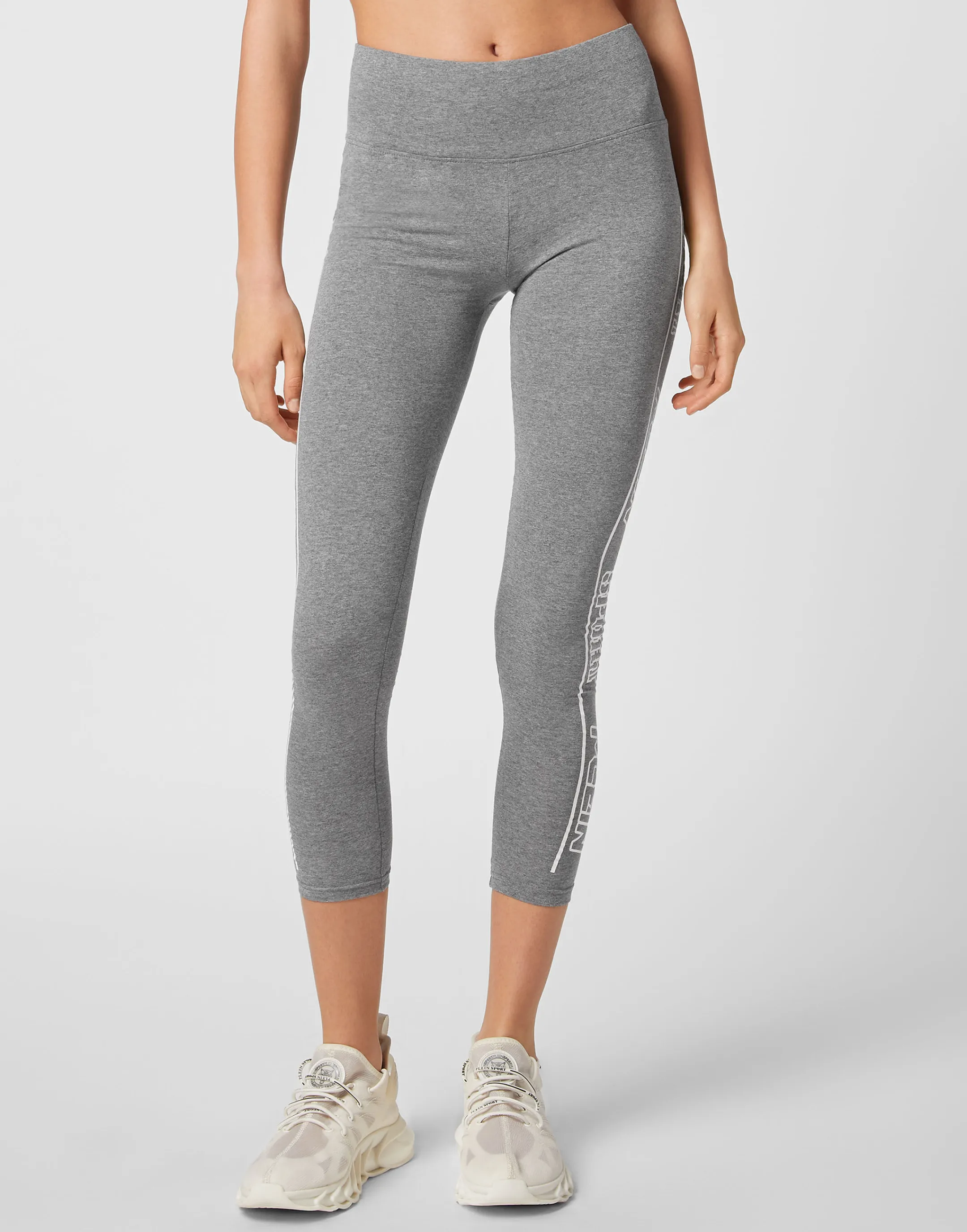 Shop Plein Sport Jogging Leggings Grey