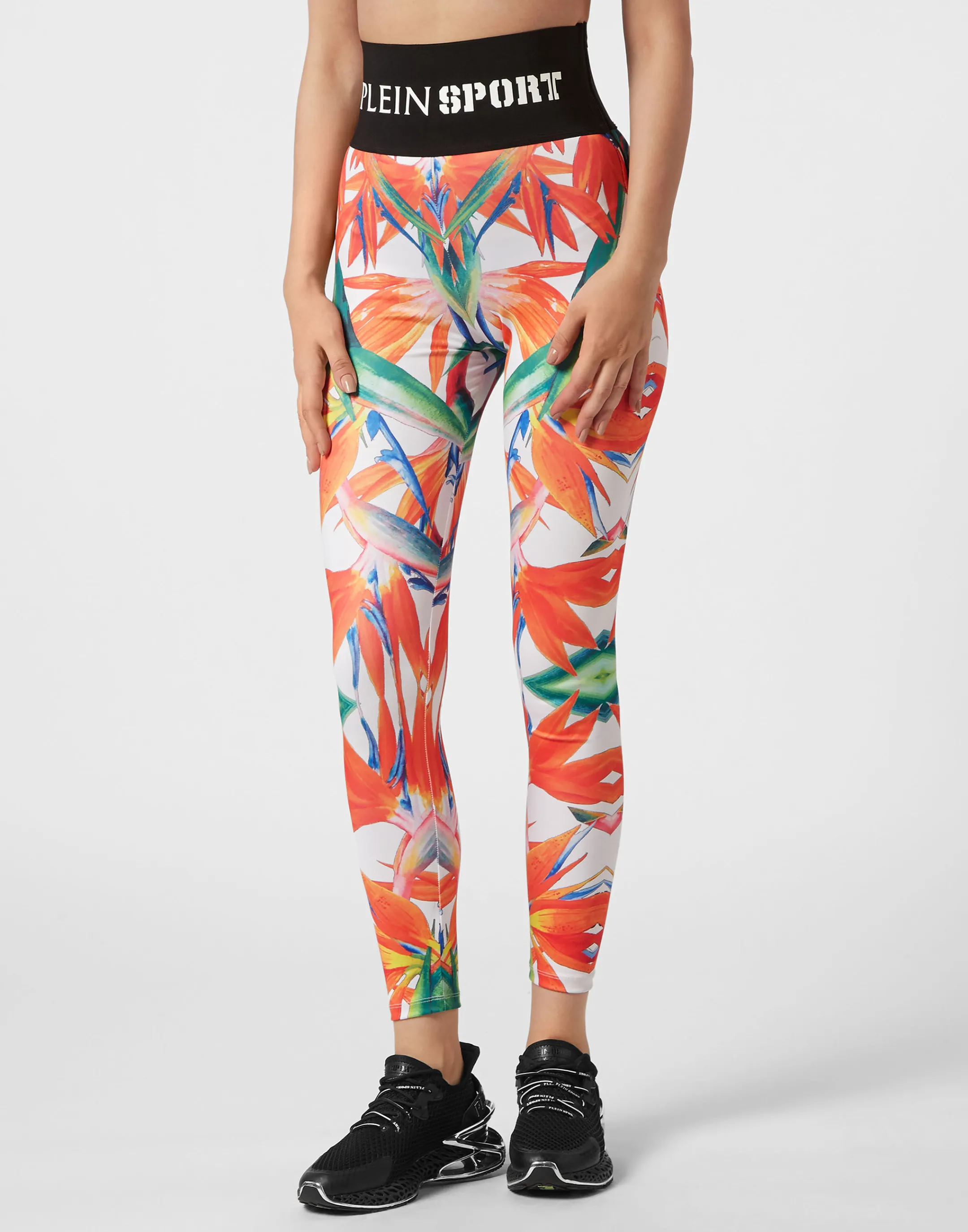 Flash Sale Plein Sport Jogging Leggings White / Multicolored