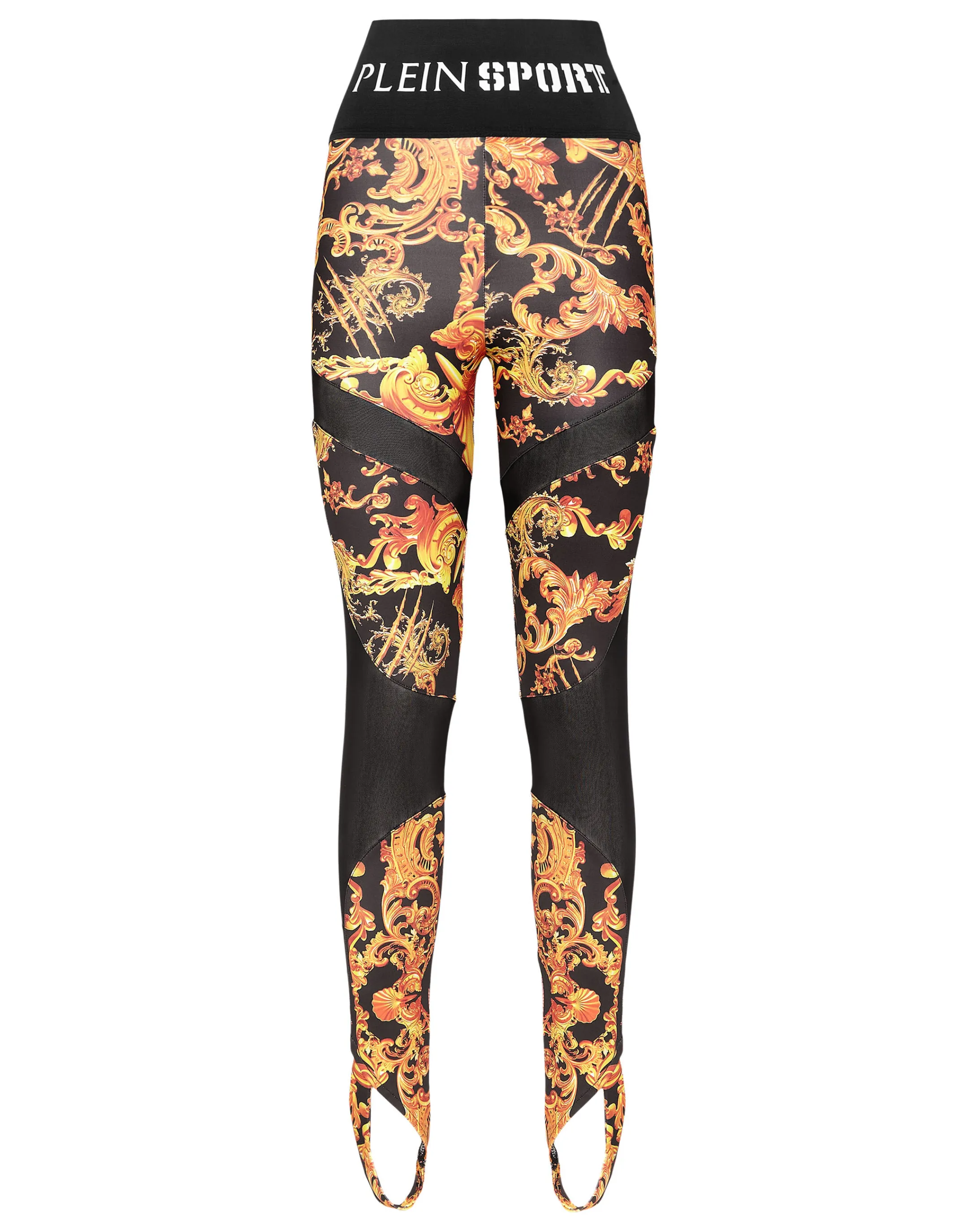 Store Plein Sport Jogging Leggings Baroque Black / Gold