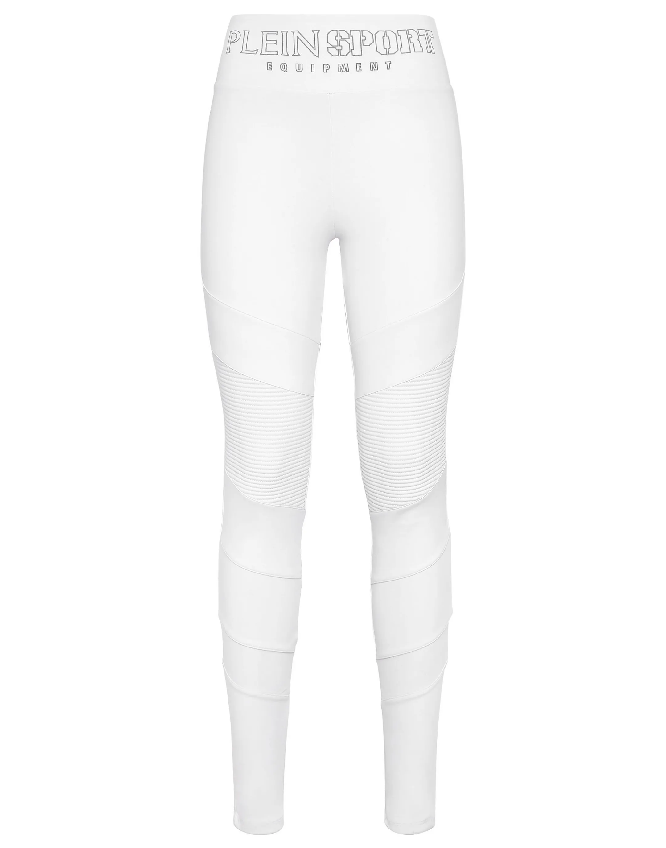 Best Sale Plein Sport Jogging Leggings Statement White