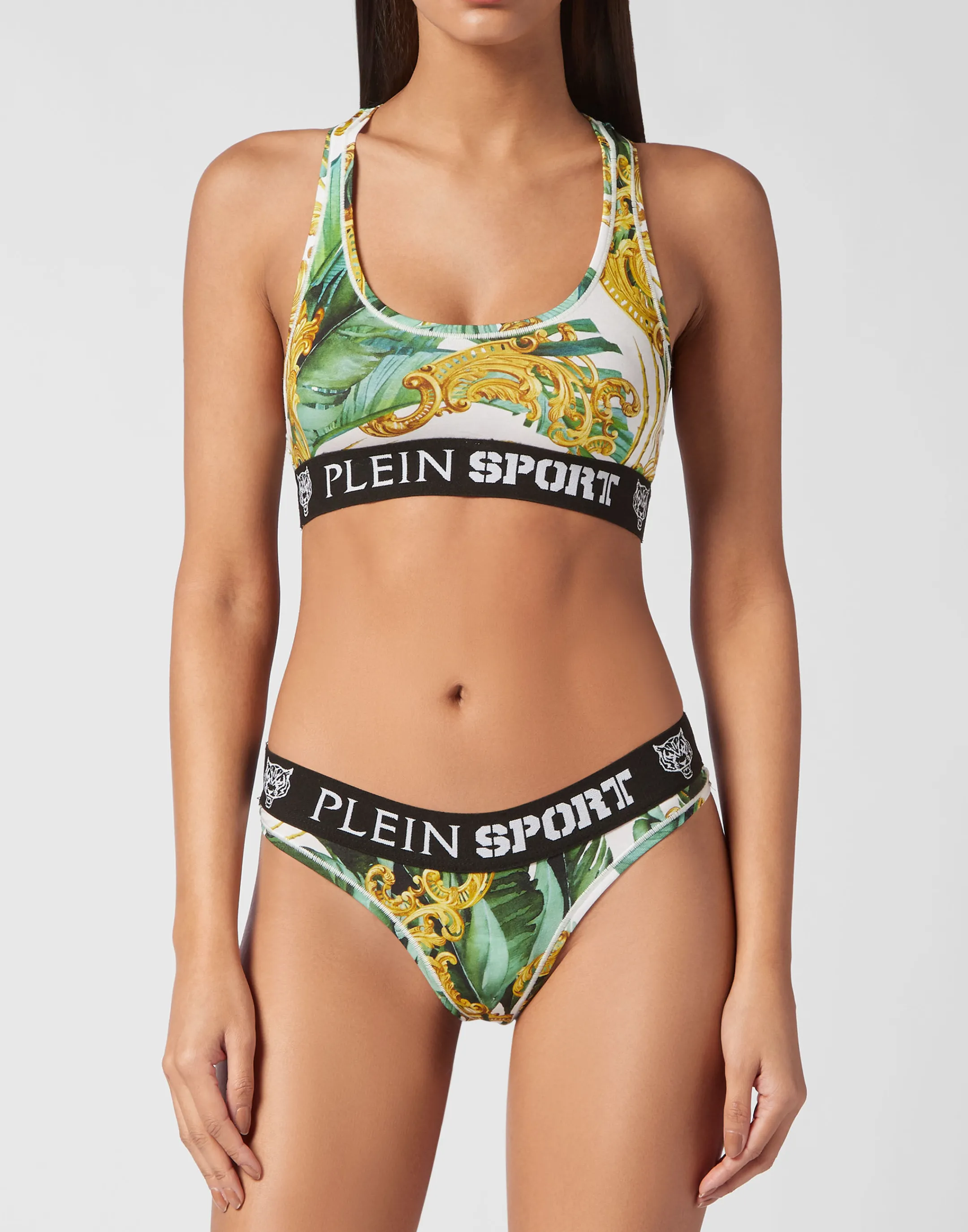 Fashion Plein Sport Jogging Lingerie Set Multicolor