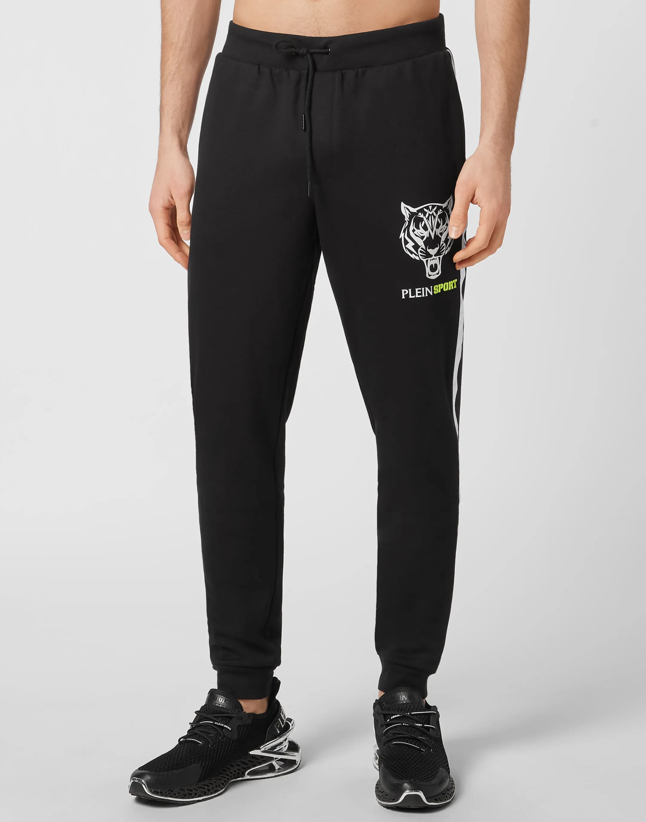 Flash Sale Plein Sport Jogging Pants Black / Yellow