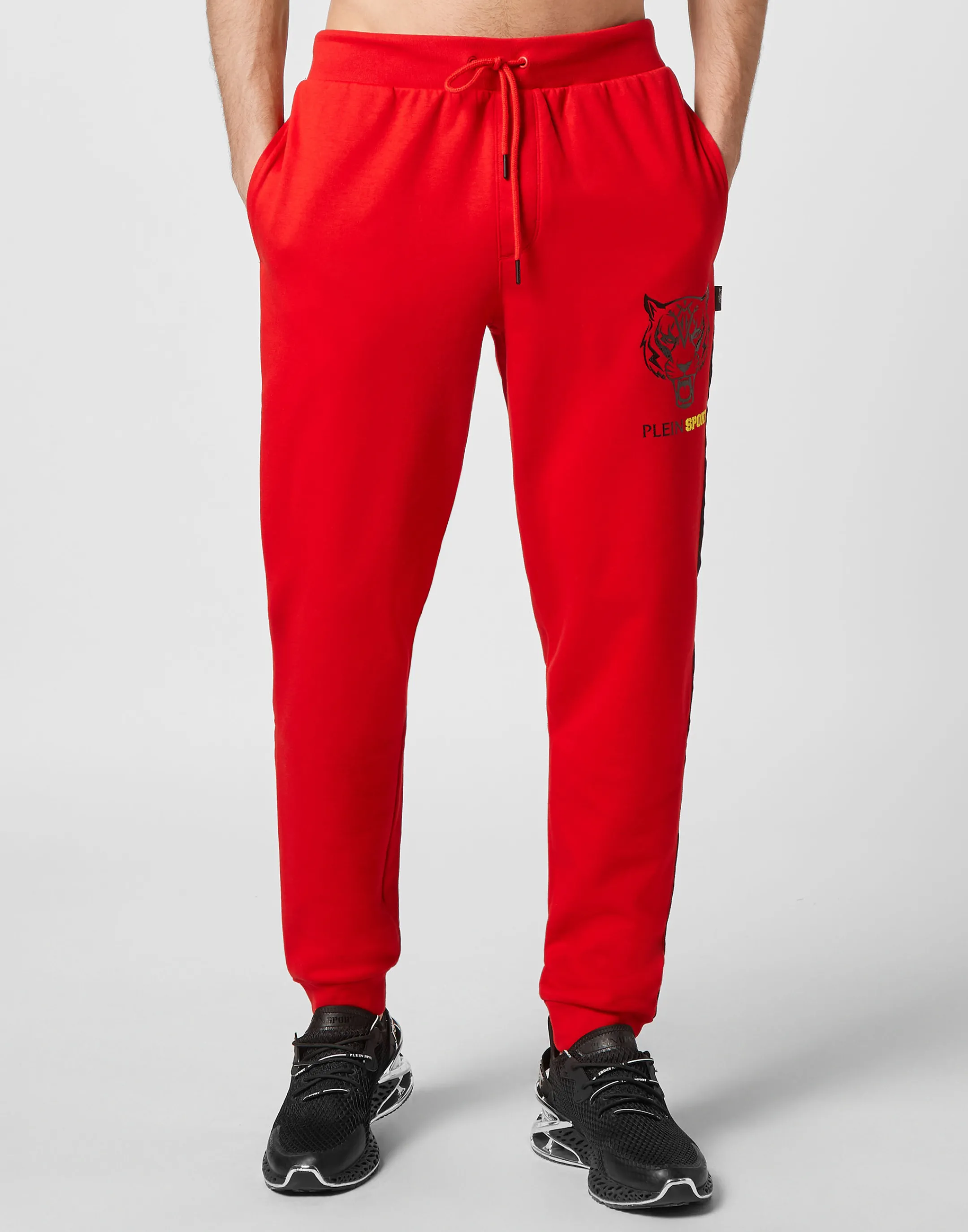 Best Sale Plein Sport Jogging Pants Red