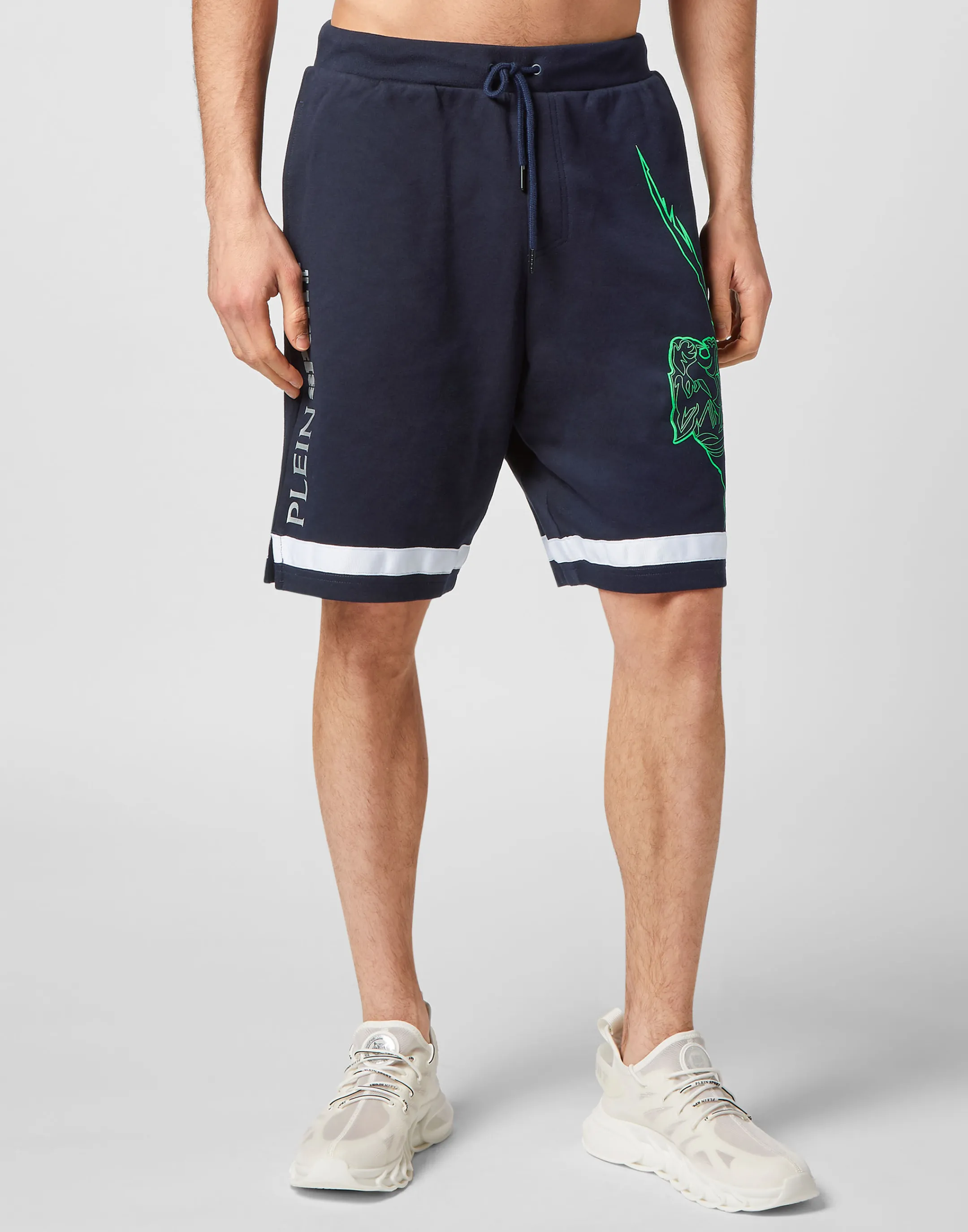 New Plein Sport Jogging Short Pants Navy