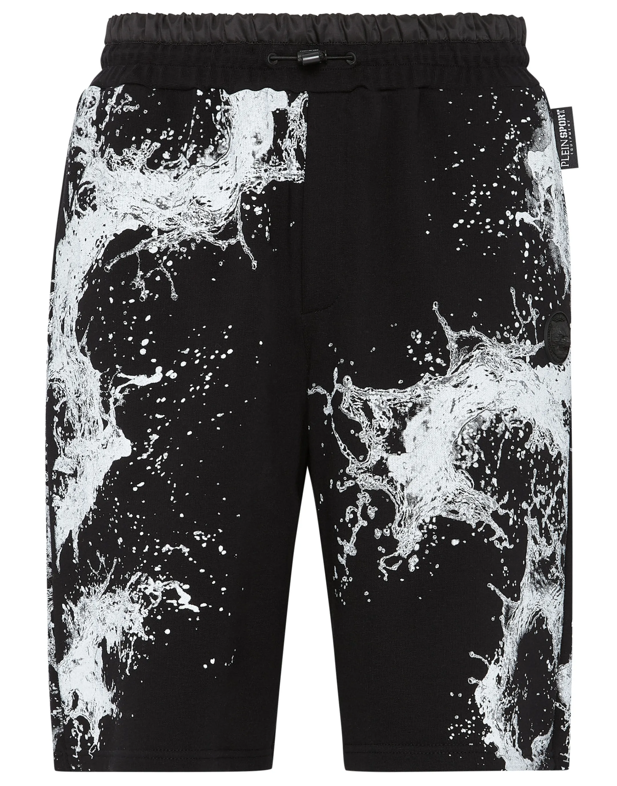 Cheap Plein Sport Jogging Shorts Splash Extreme Black