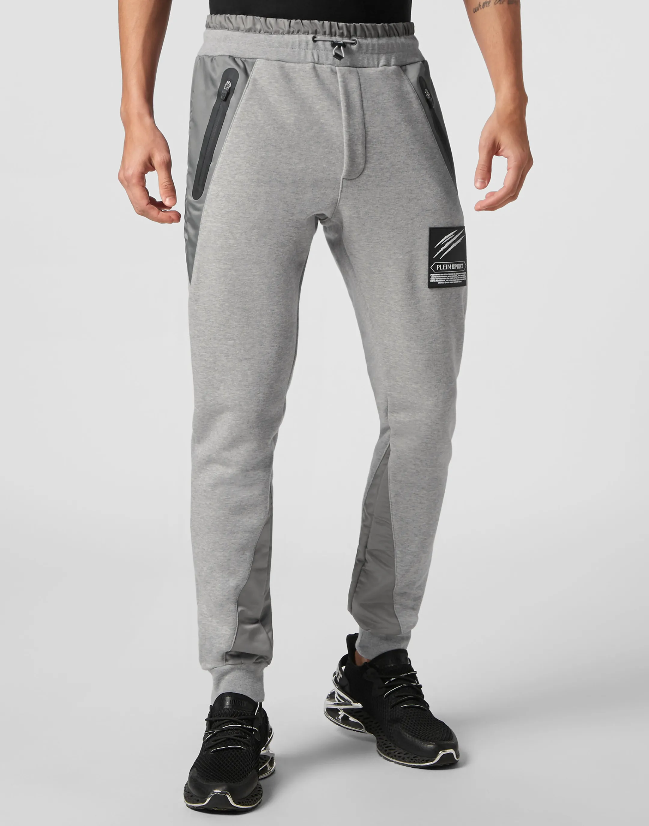 Discount Plein Sport Jogging Tracksuit: Sweatjacket/Trousers Grey