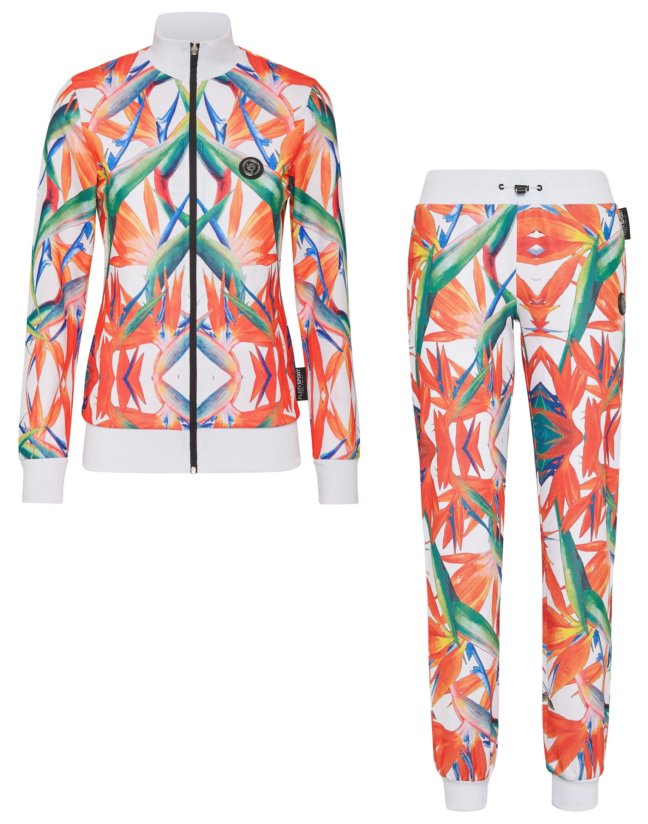 Store Plein Sport Jogging Tracksuit: Top/Trousers White / Multicolored