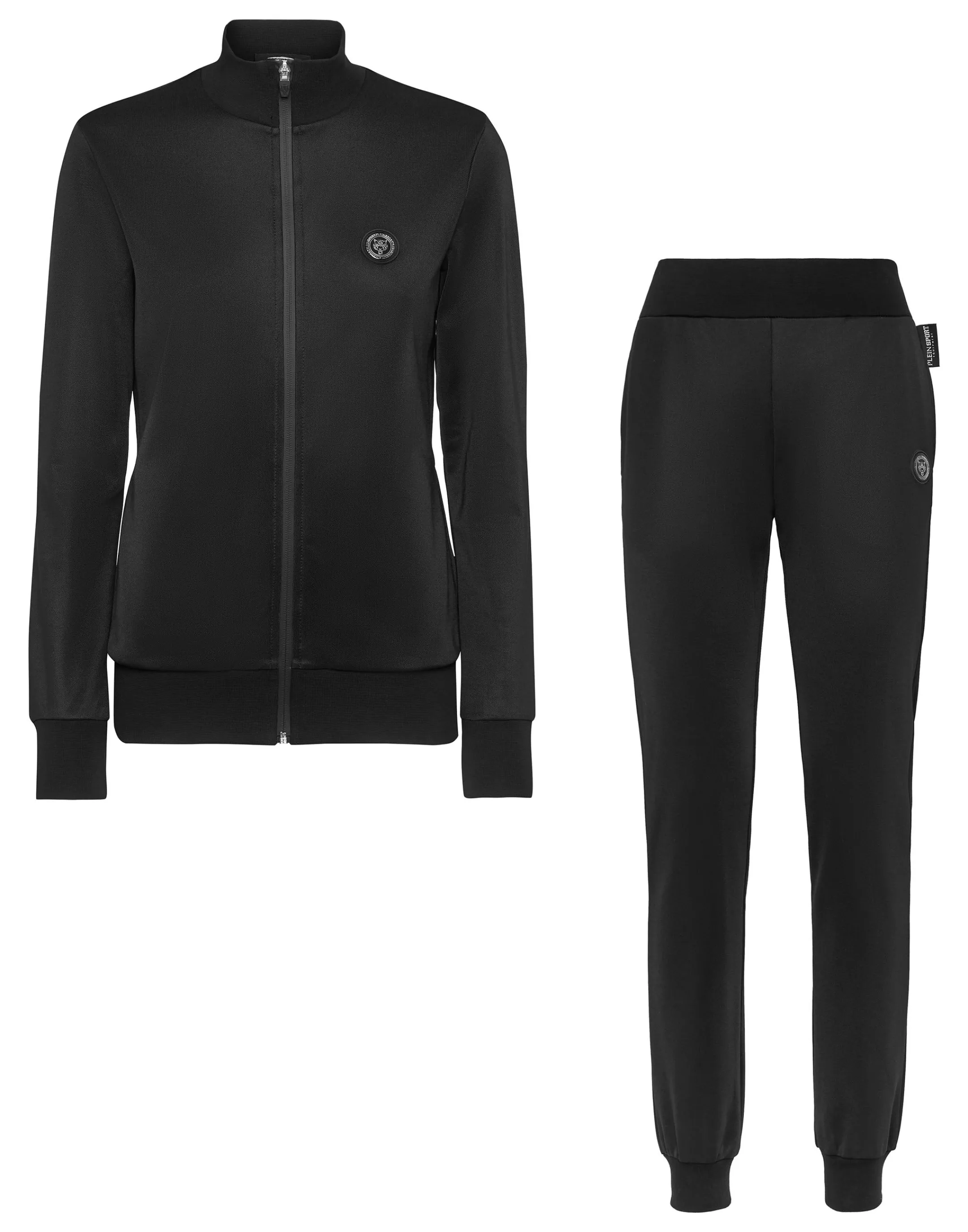 Best Sale Plein Sport Jogging Tracksuit: Top/Trousers Black