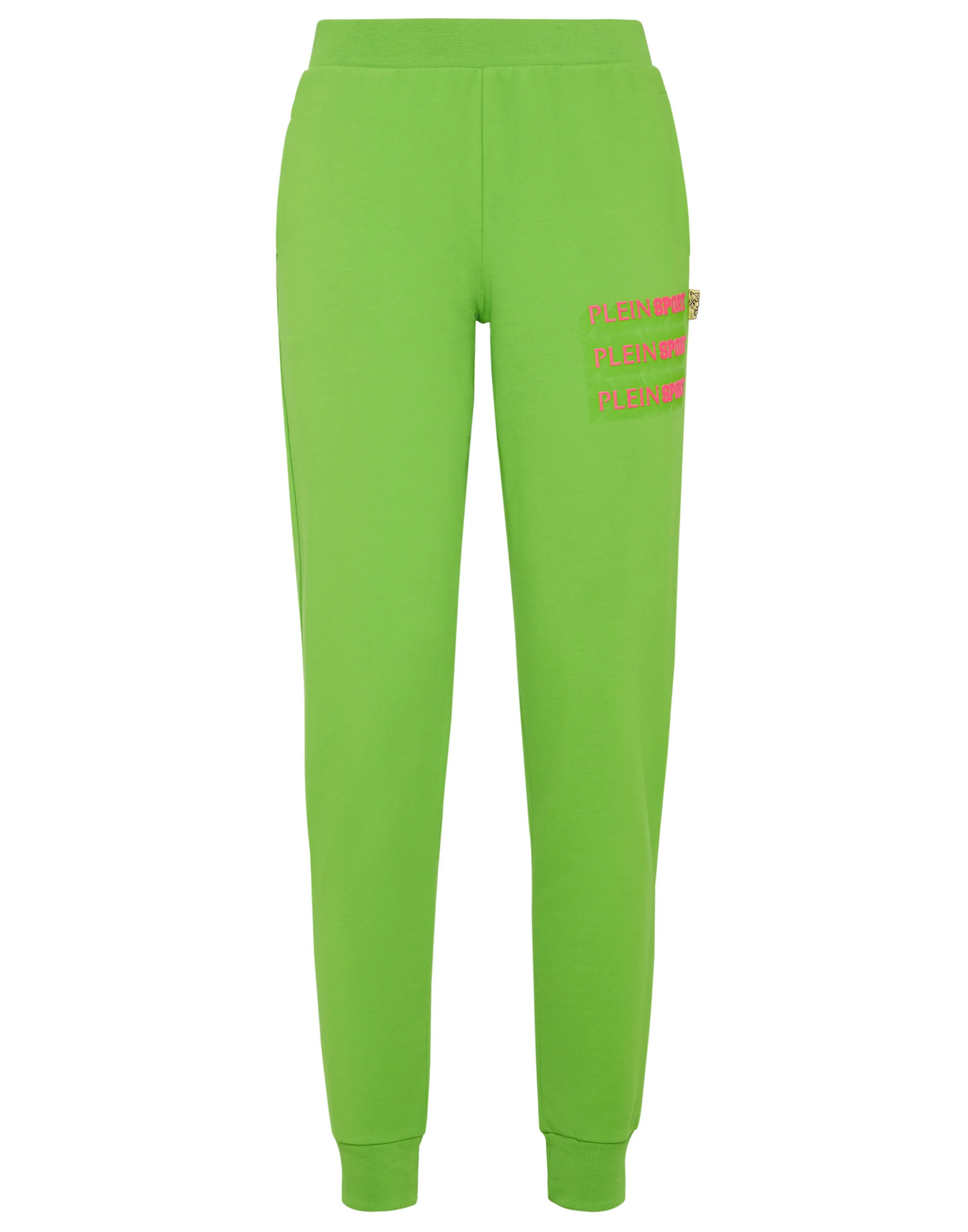 Best Sale Plein Sport Jogging Trousers Green Fluo