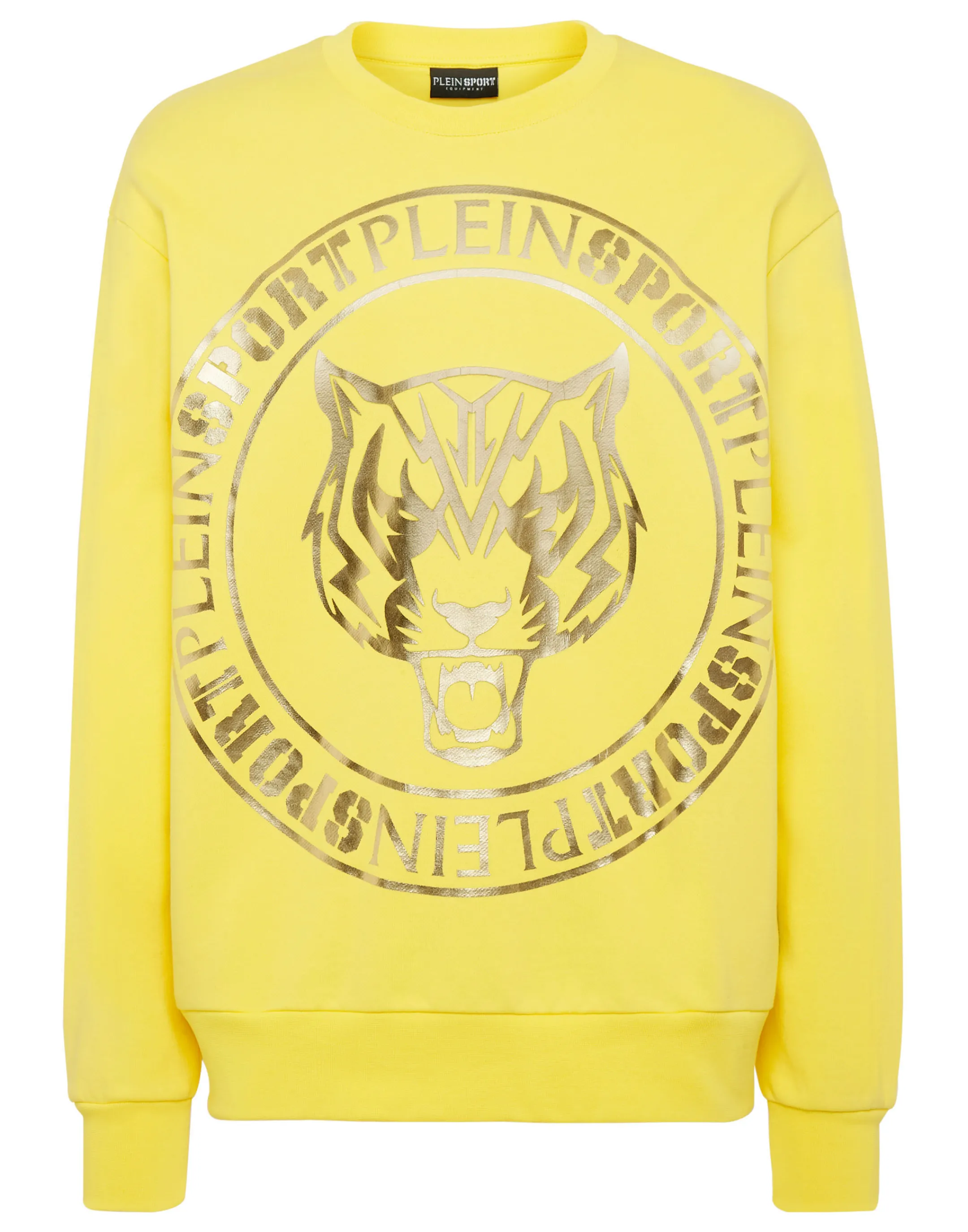 Flash Sale Plein Sport Longsleeve Sweatshirt Tiger Yellow