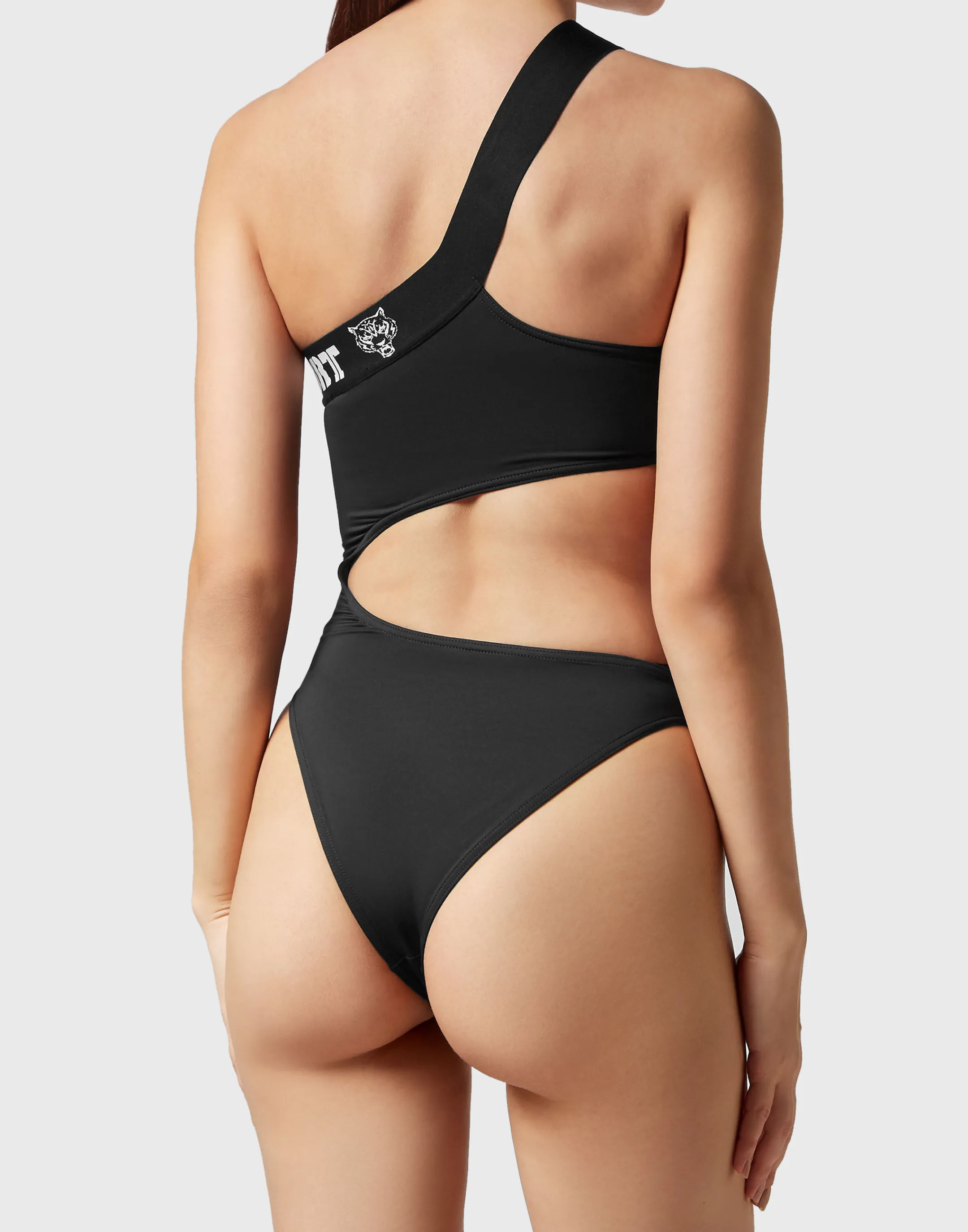 Discount Plein Sport Monokini Baroque Tiger Black