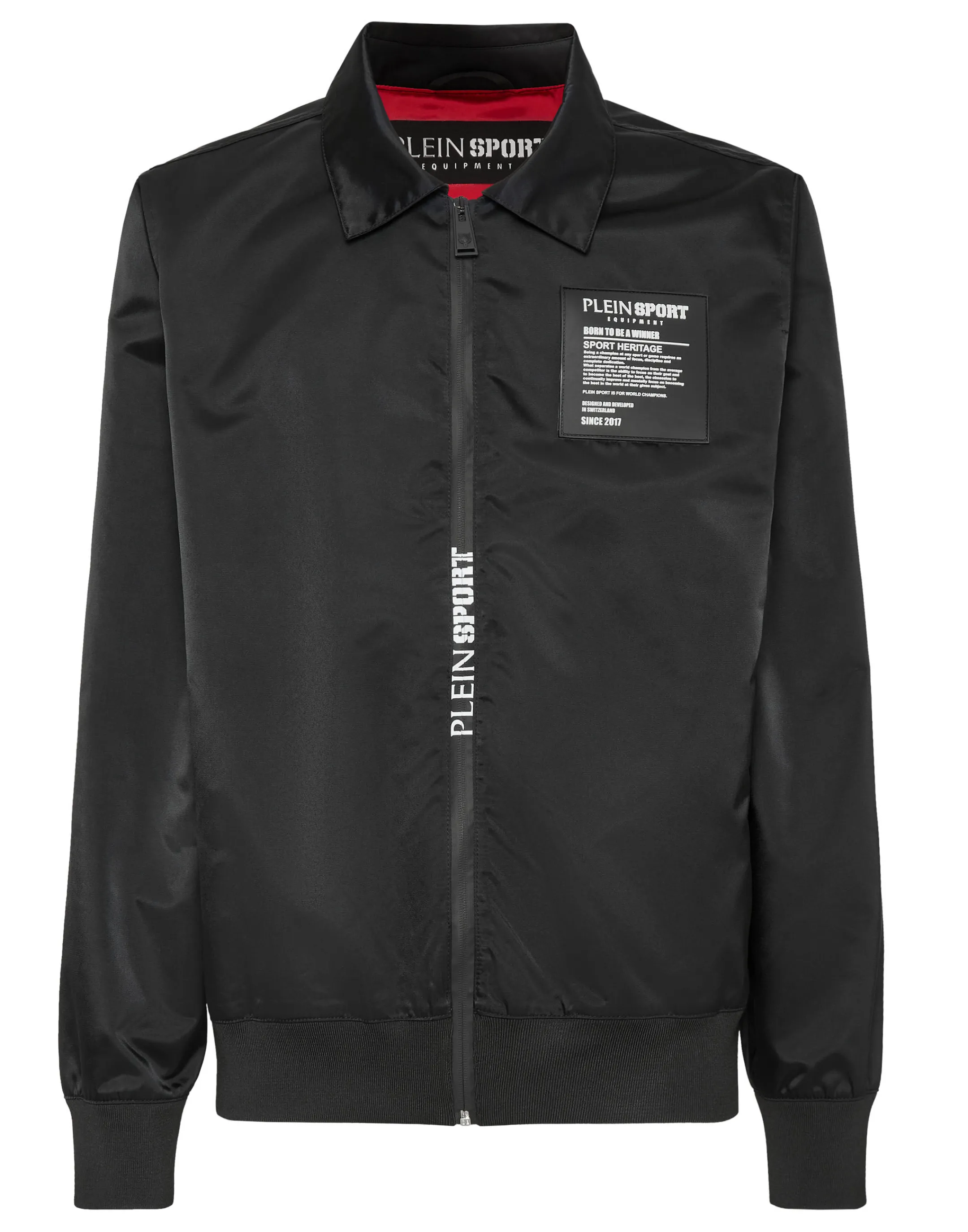 Flash Sale Plein Sport Nylon Bomber Black