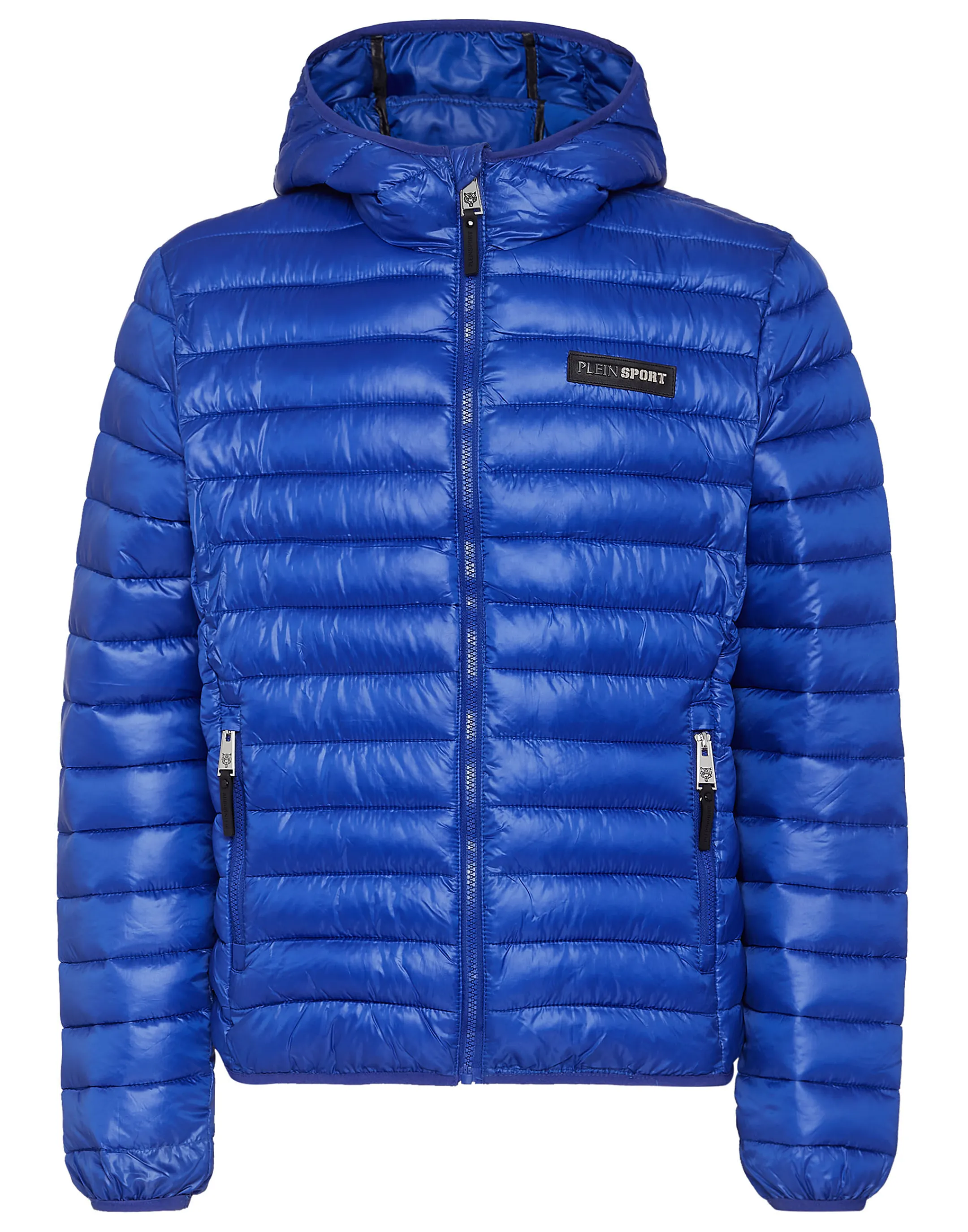 Clearance Plein Sport Outerwear Jacket Man Middle Blue