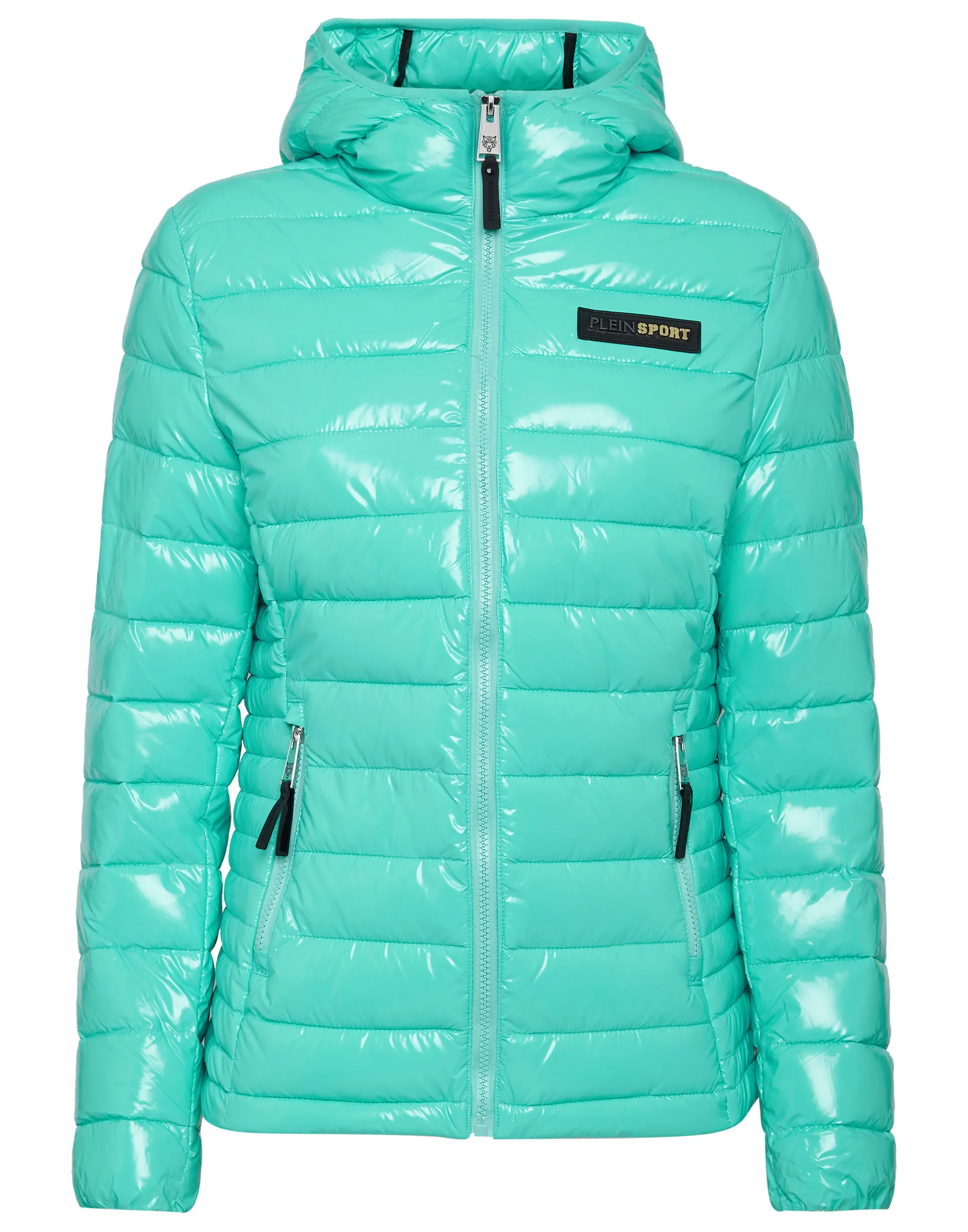 Hot Plein Sport Outerwear Jacket Woman Turquoise