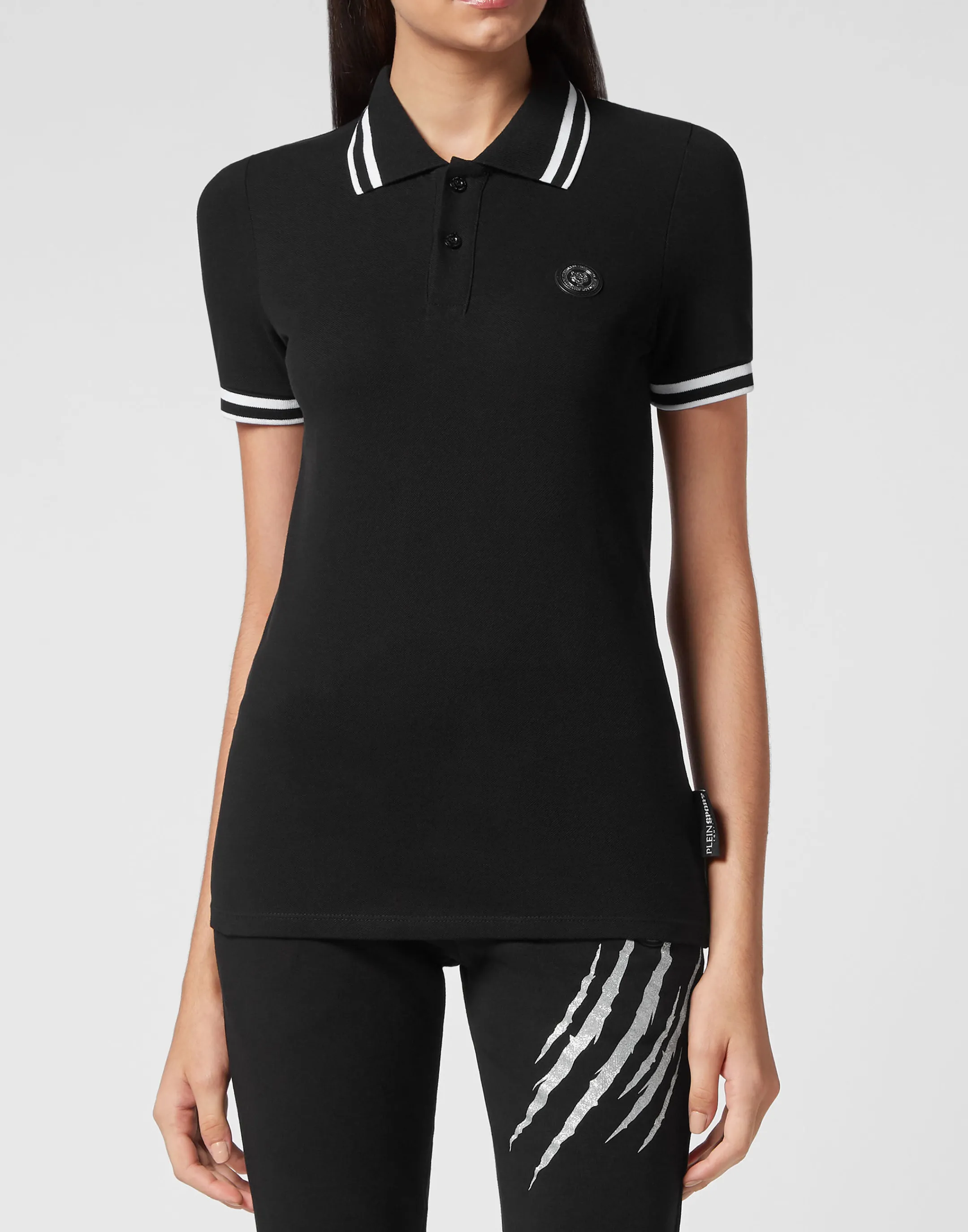 Cheap Plein Sport Polo Shirt Ss Black