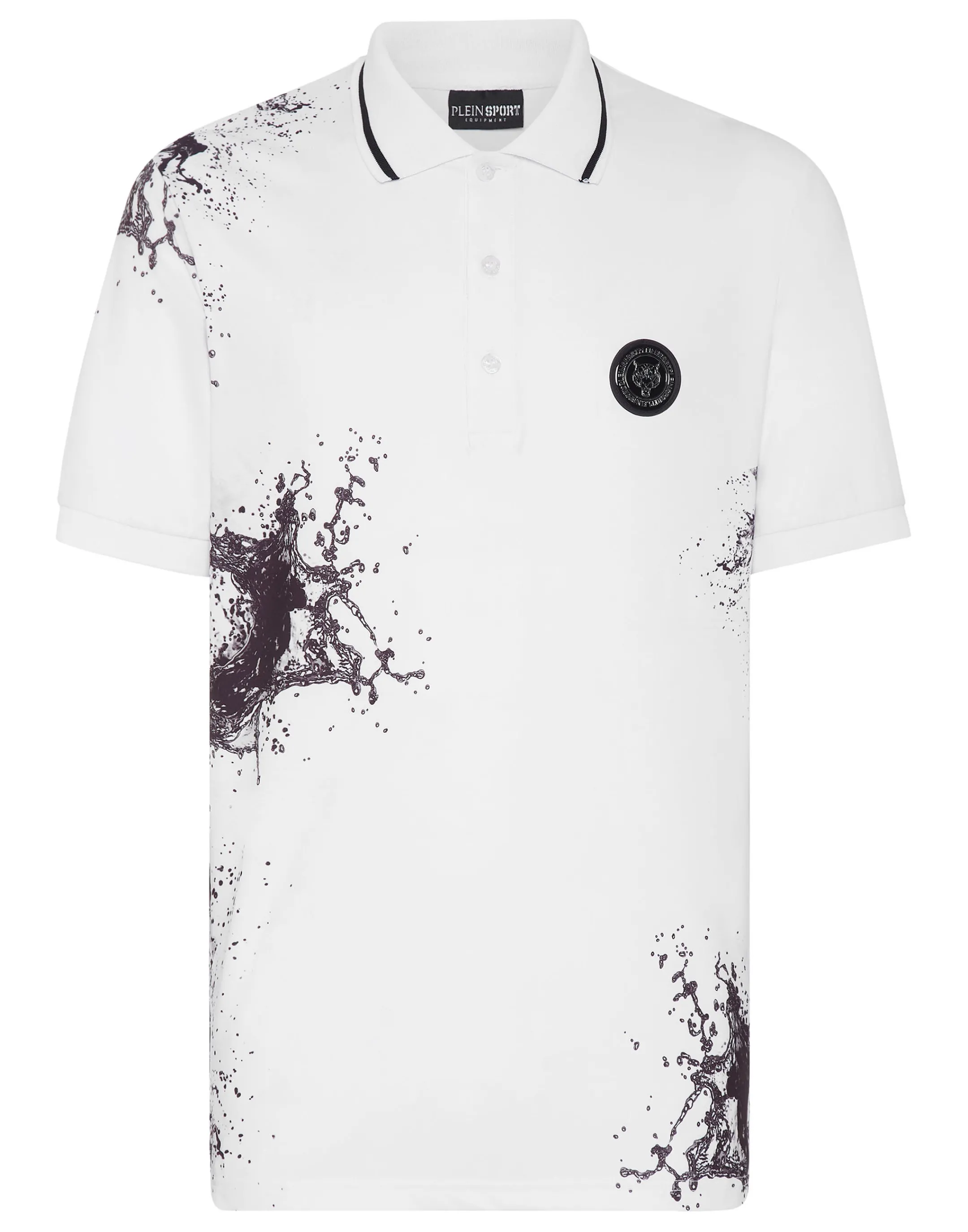 Flash Sale Plein Sport Polo Ss Splash Extreme White