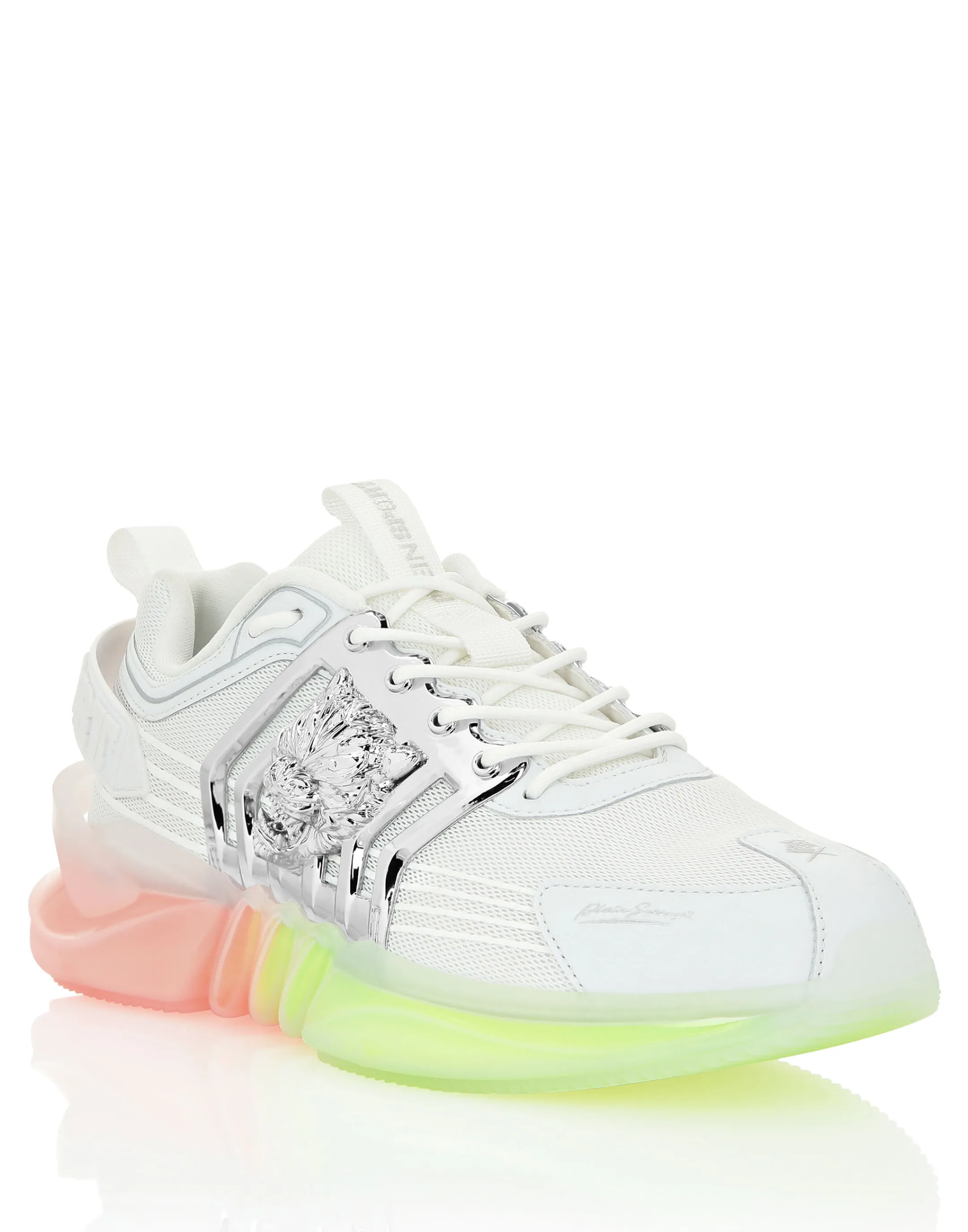 Clearance Plein Sport Runner Tiger White