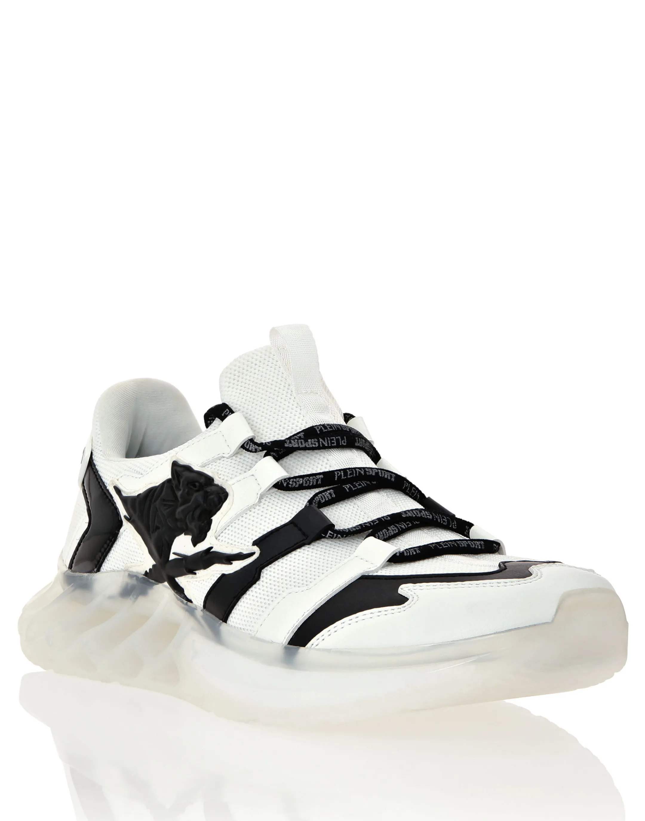 Fashion Plein Sport Runner Tiger Cross White