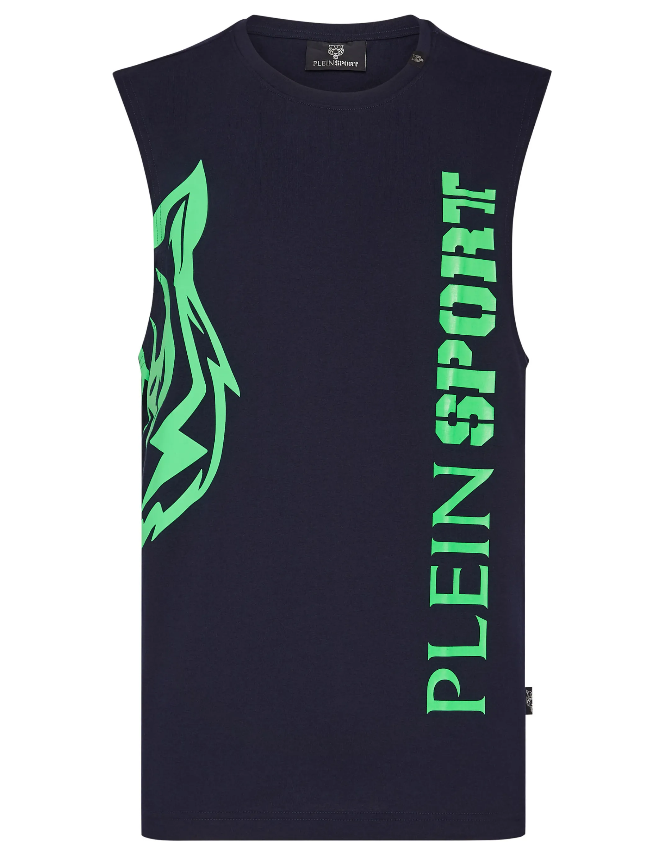 Clearance Plein Sport Sleeveless T-Shirt Navy