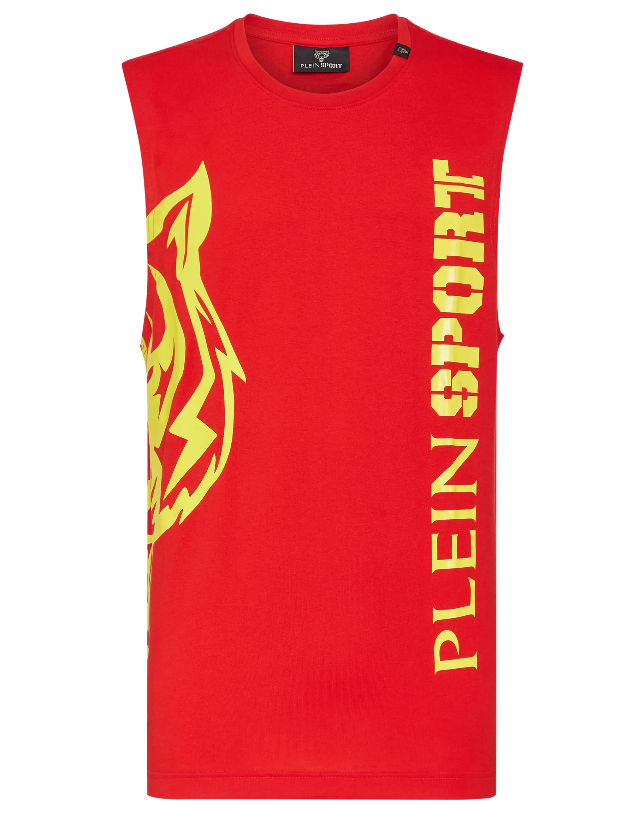 Cheap Plein Sport Sleeveless T-Shirt Red