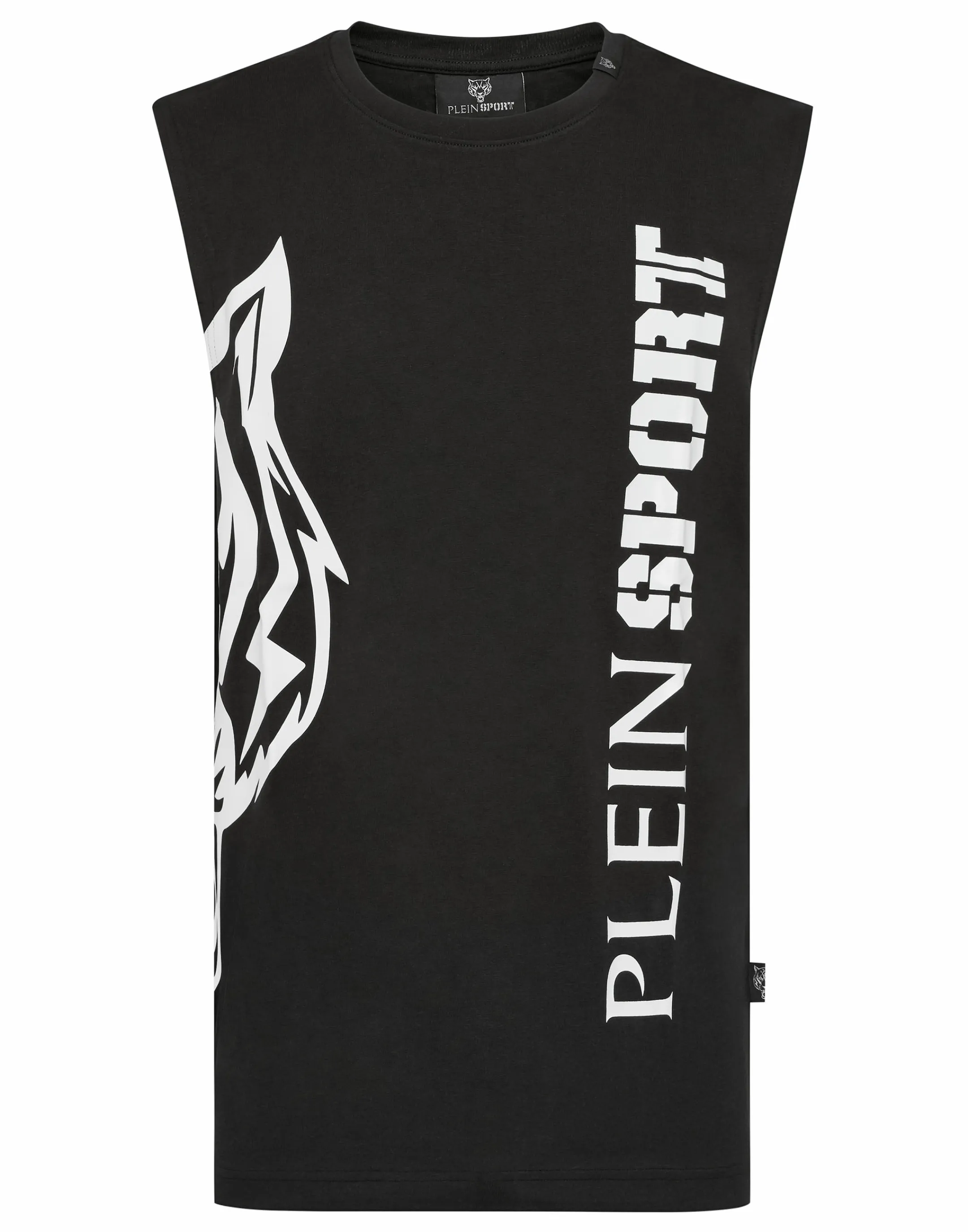 New Plein Sport Sleeveless T-Shirt Black / White