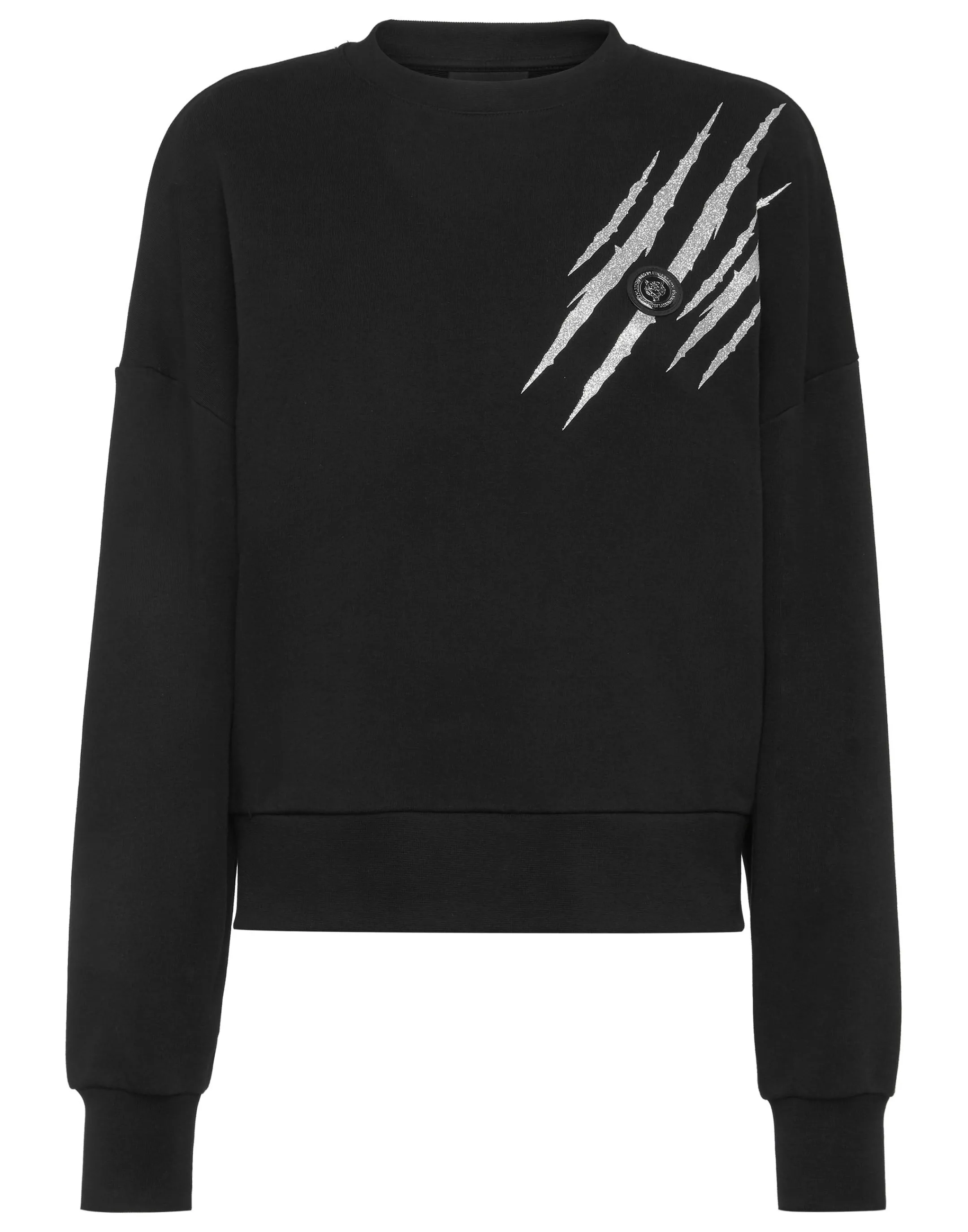 Flash Sale Plein Sport Sweatshirt Ls Scratch Black